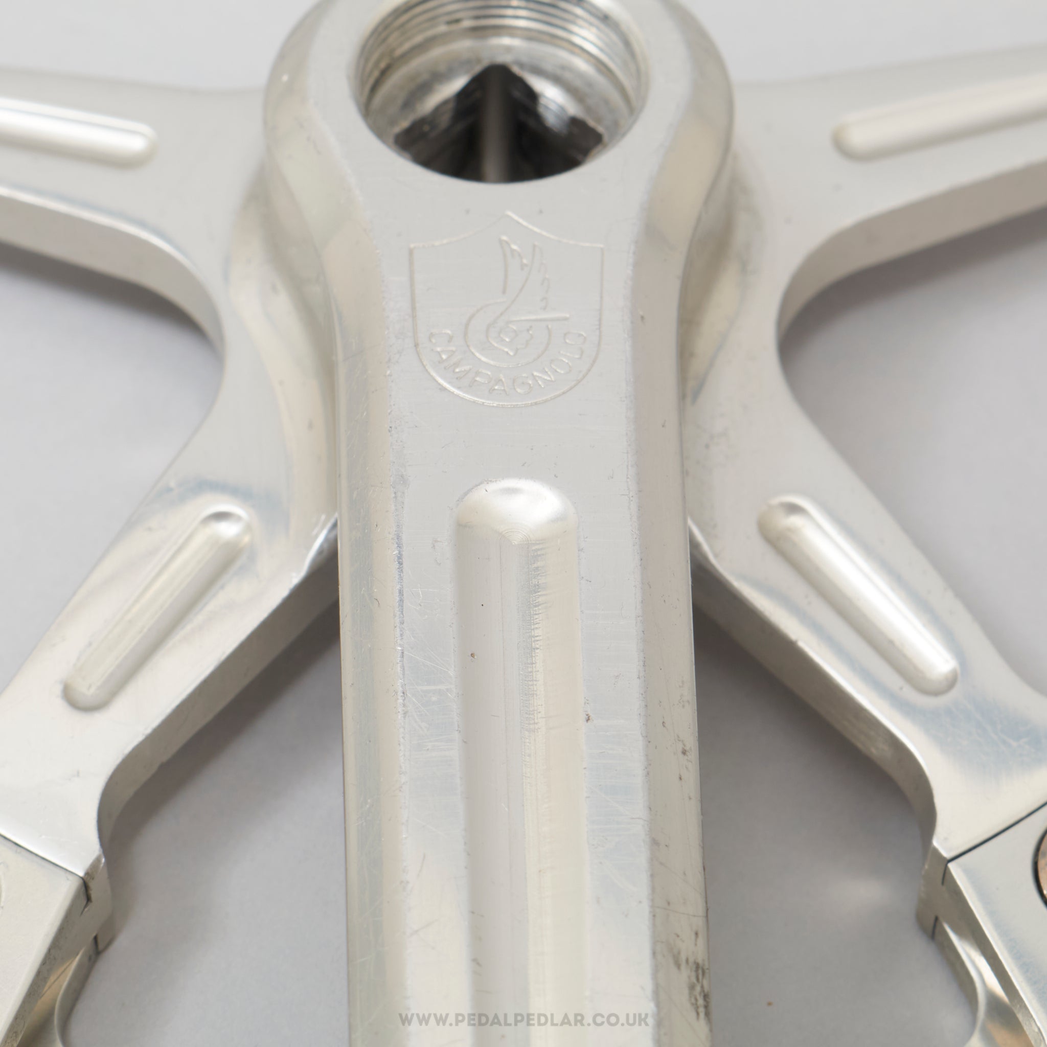 Campagnolo Super Record (1049/A) Strada c.1981 Vintage 172.5 mm Road Chainset - Pedal Pedlar - Bike Parts For Sale