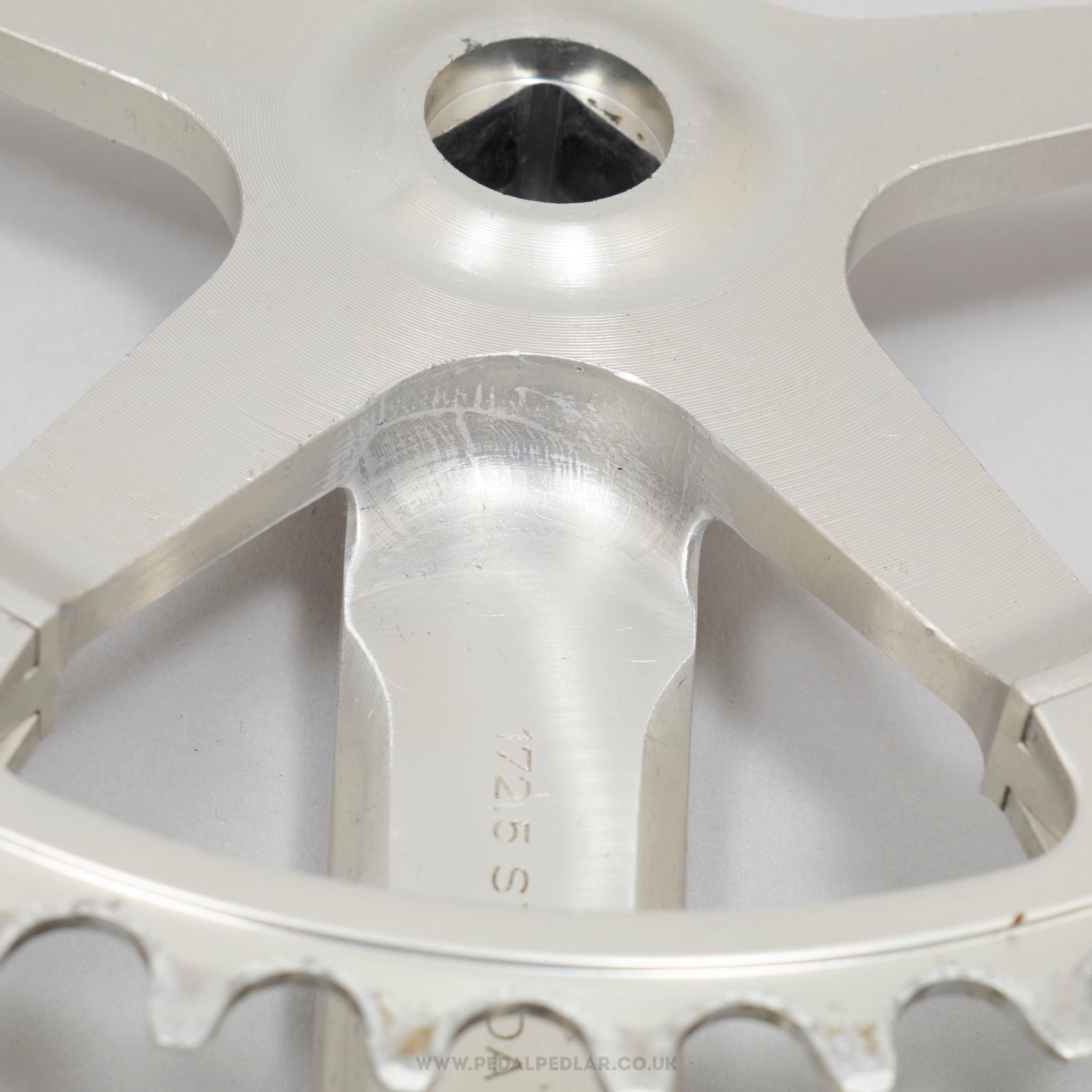 Campagnolo Super Record (1049/A) Strada c.1981 Vintage 172.5 mm Road Chainset - Pedal Pedlar - Bike Parts For Sale