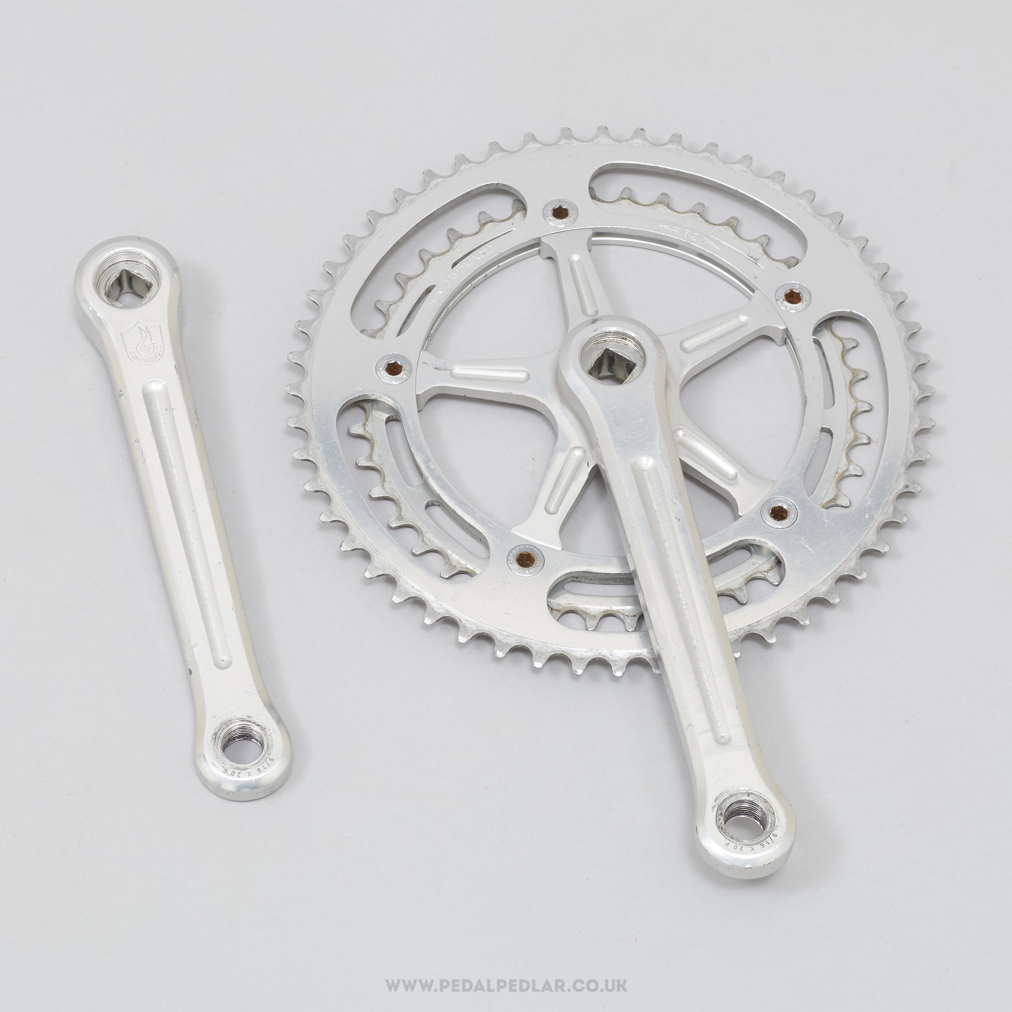 Campagnolo Nuovo Record (1049) Strada Vintage 172.5 mm Road Chainset - Pedal Pedlar - Bike Parts For Sale