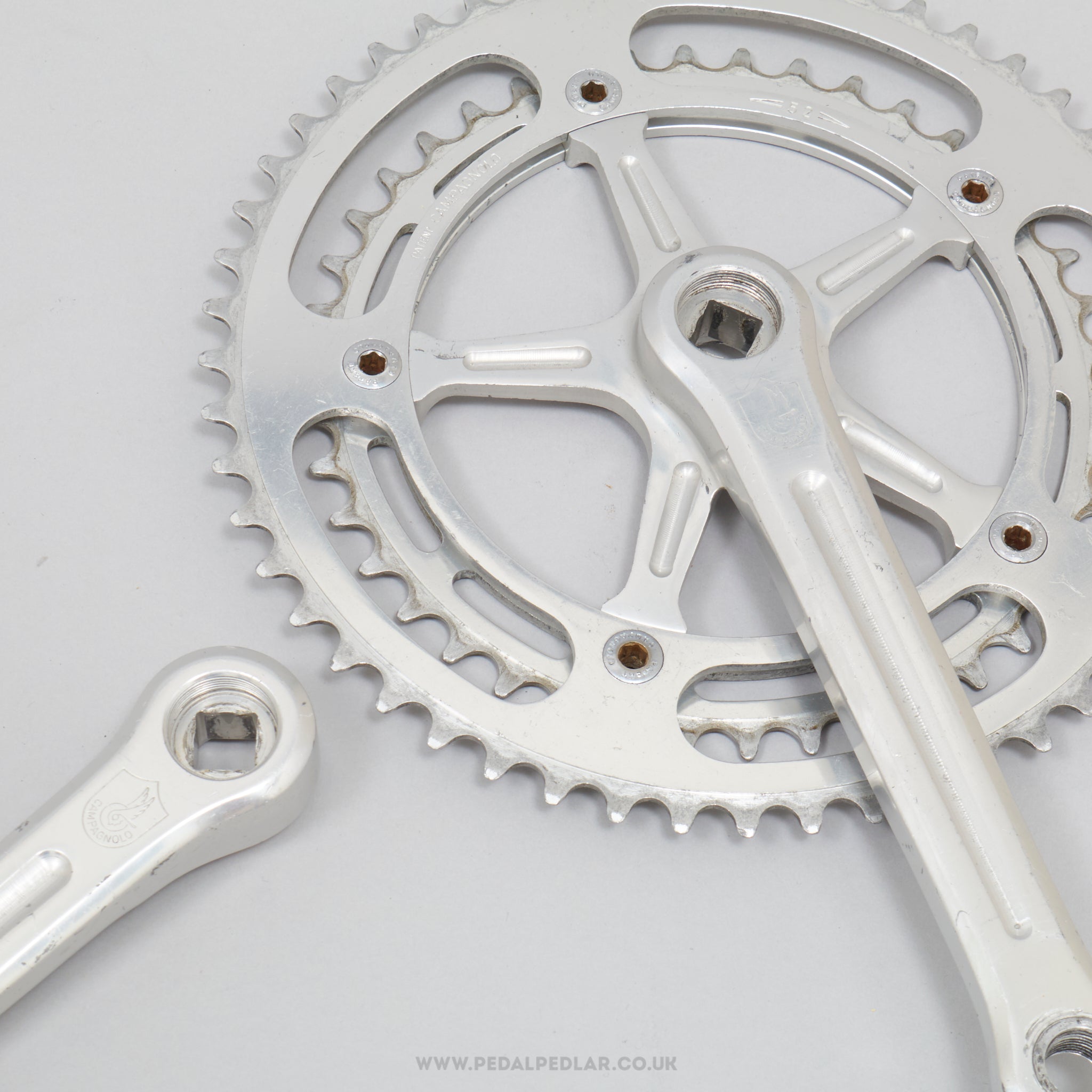 Campagnolo Nuovo Record (1049) Strada Vintage 172.5 mm Road Chainset - Pedal Pedlar - Bike Parts For Sale