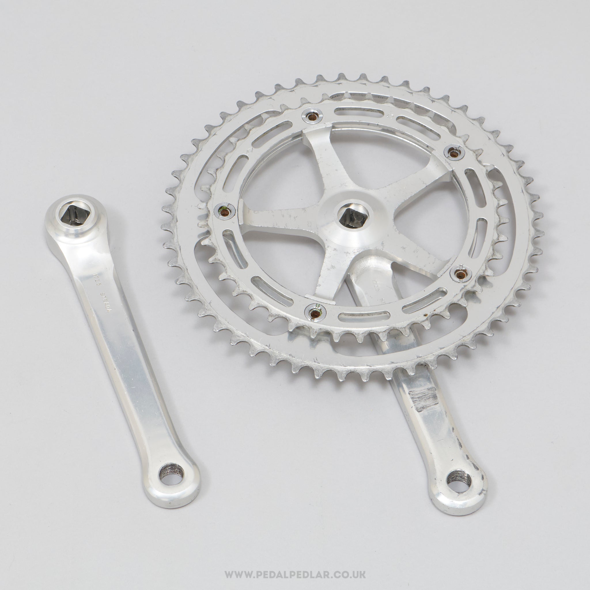 Campagnolo Nuovo Record (1049) Strada Vintage 172.5 mm Road Chainset - Pedal Pedlar - Bike Parts For Sale