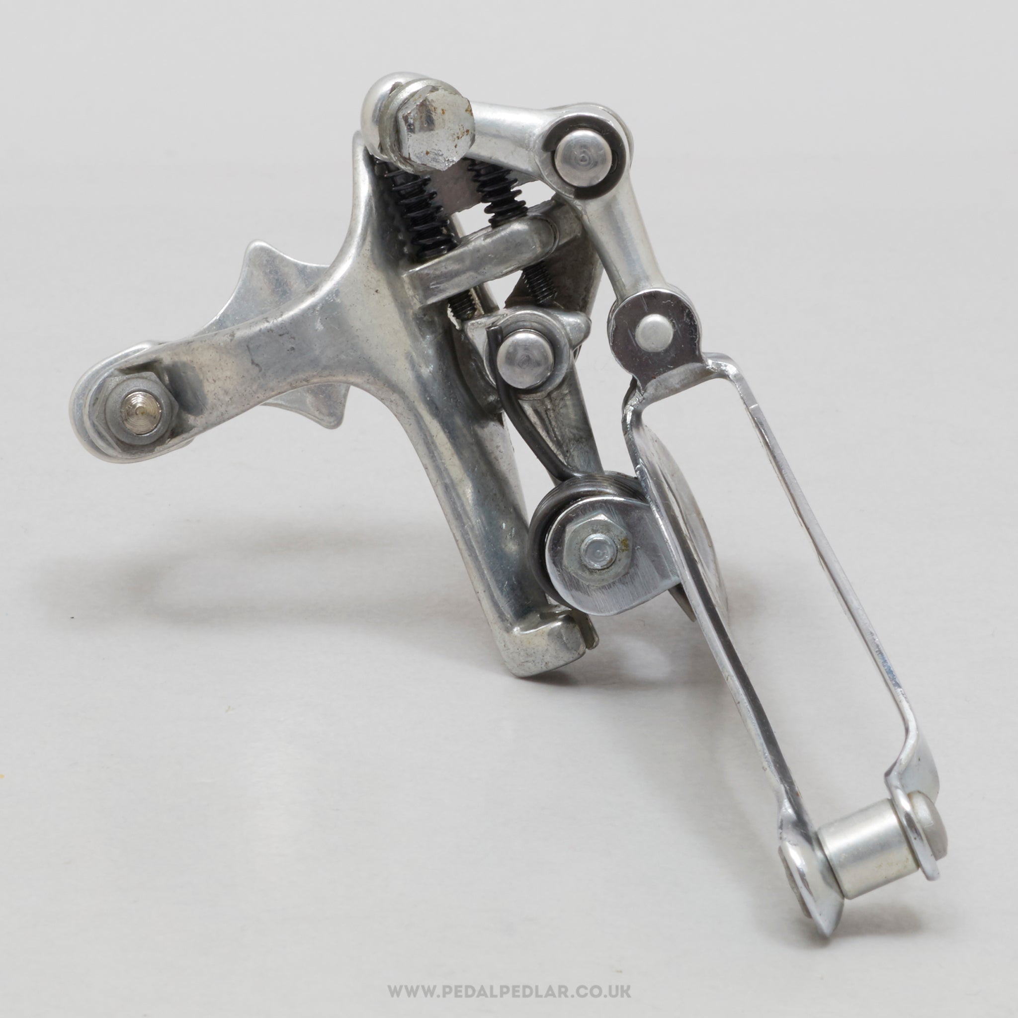 Campagnolo Record (1052/1) 3rd Gen Vintage Clamp-On 28.6 mm Front Derailleur - Pedal Pedlar - Bike Parts For Sale