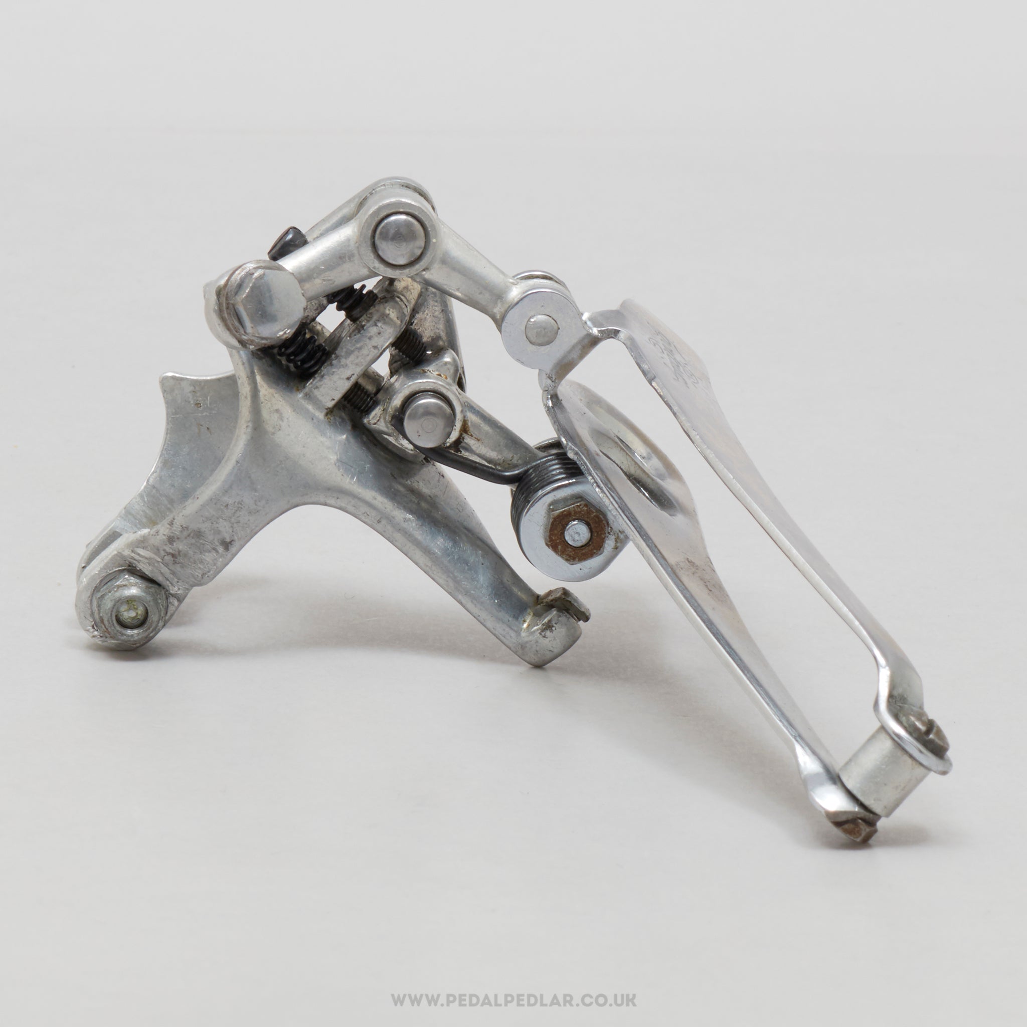 Campagnolo Record (1052/1) 3rd Gen v2 Vintage Clamp-On 28.6 mm Front Derailleur - Pedal Pedlar - Bike Parts For Sale