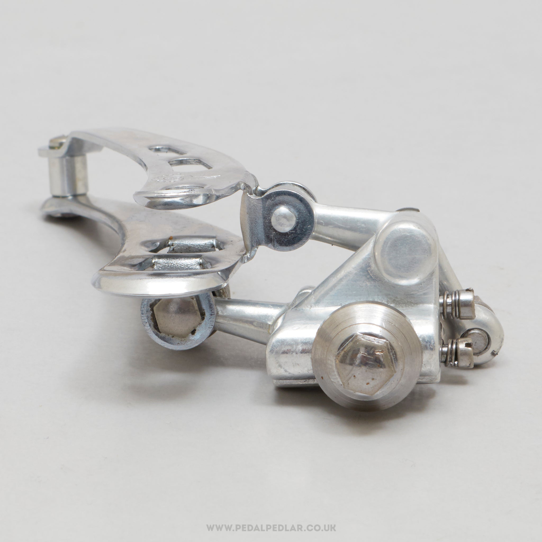 Campagnolo Nuovo/Super Record (1052/BZ) 11th Gen Vintage Braze-On Front Derailleur - Pedal Pedlar - Bike Parts For Sale