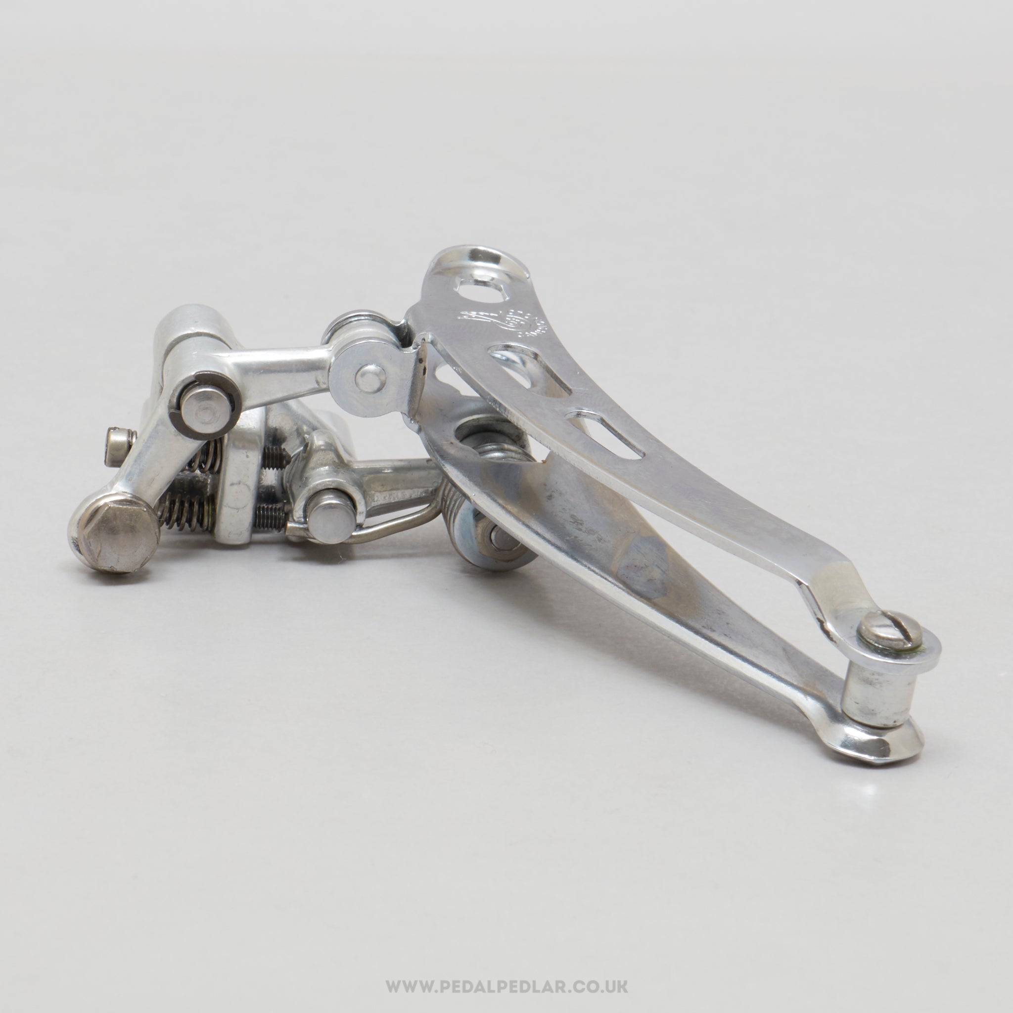 Campagnolo Nuovo/Super Record (1052/BZ) 11th Gen Vintage Braze-On Front Derailleur - Pedal Pedlar - Bike Parts For Sale