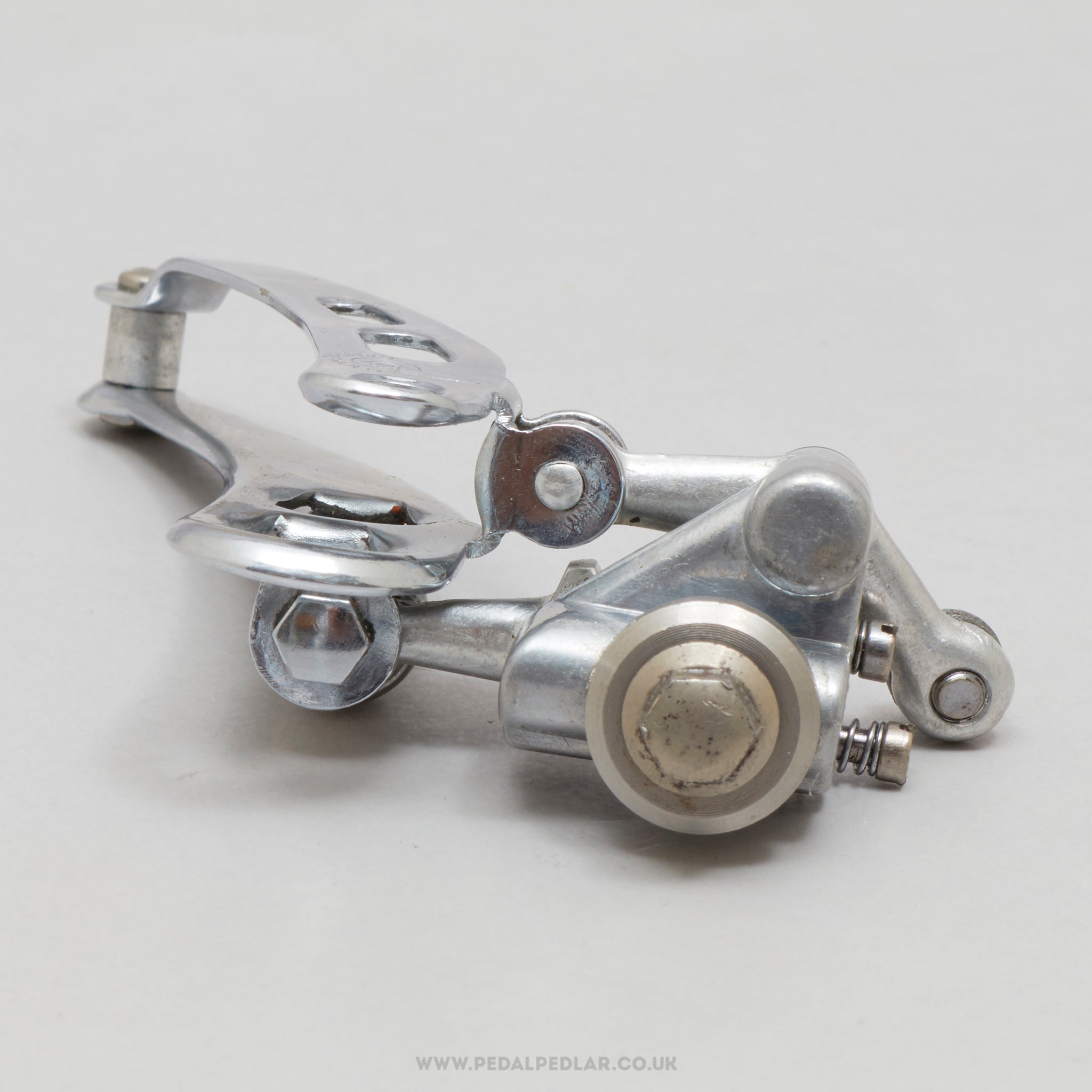Campagnolo Nuovo/Super Record (1052/BZ) 11th Gen Vintage Braze-On Front Derailleur - Pedal Pedlar - Bike Parts For Sale