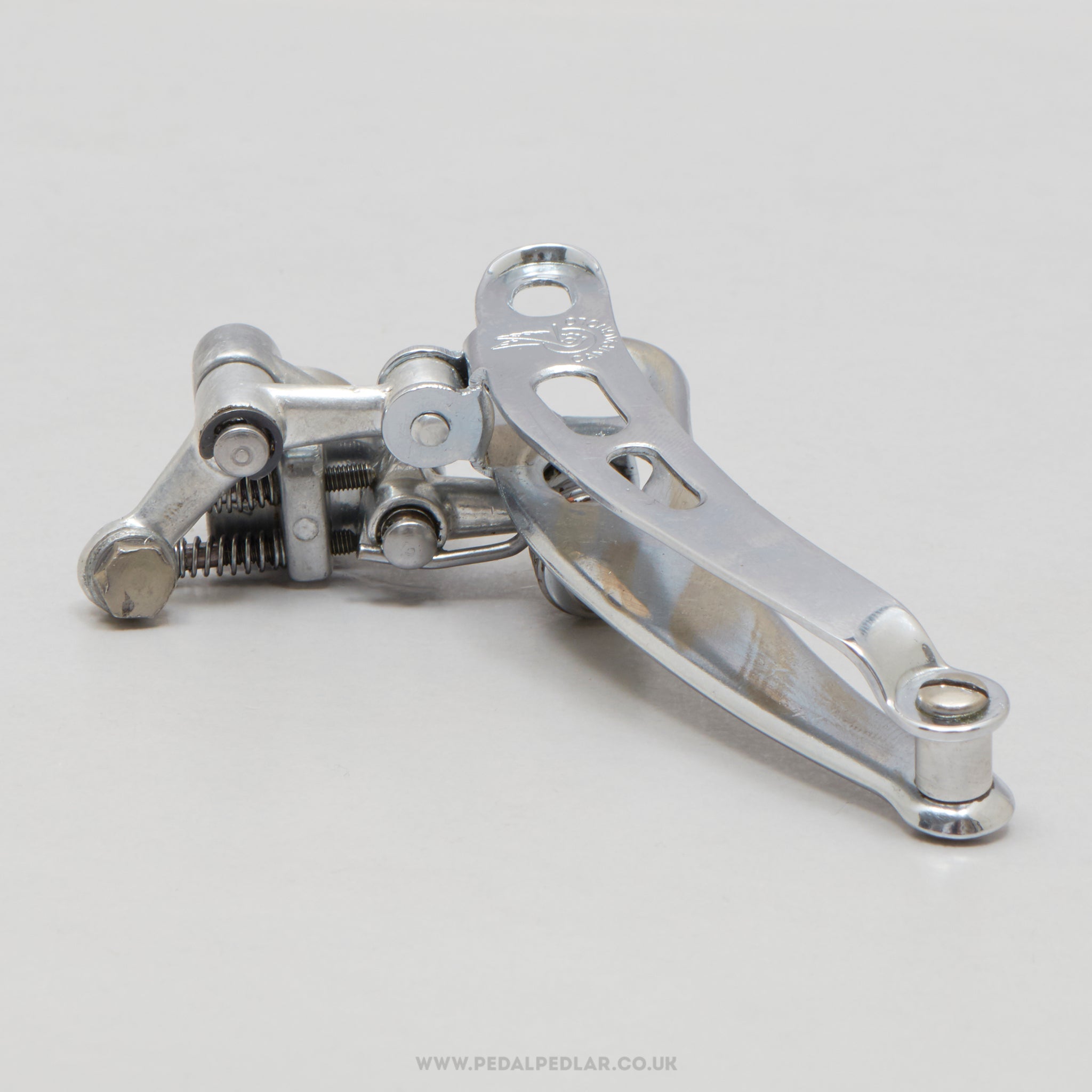Campagnolo Nuovo/Super Record (1052/BZ) 11th Gen Vintage Braze-On Front Derailleur - Pedal Pedlar - Bike Parts For Sale