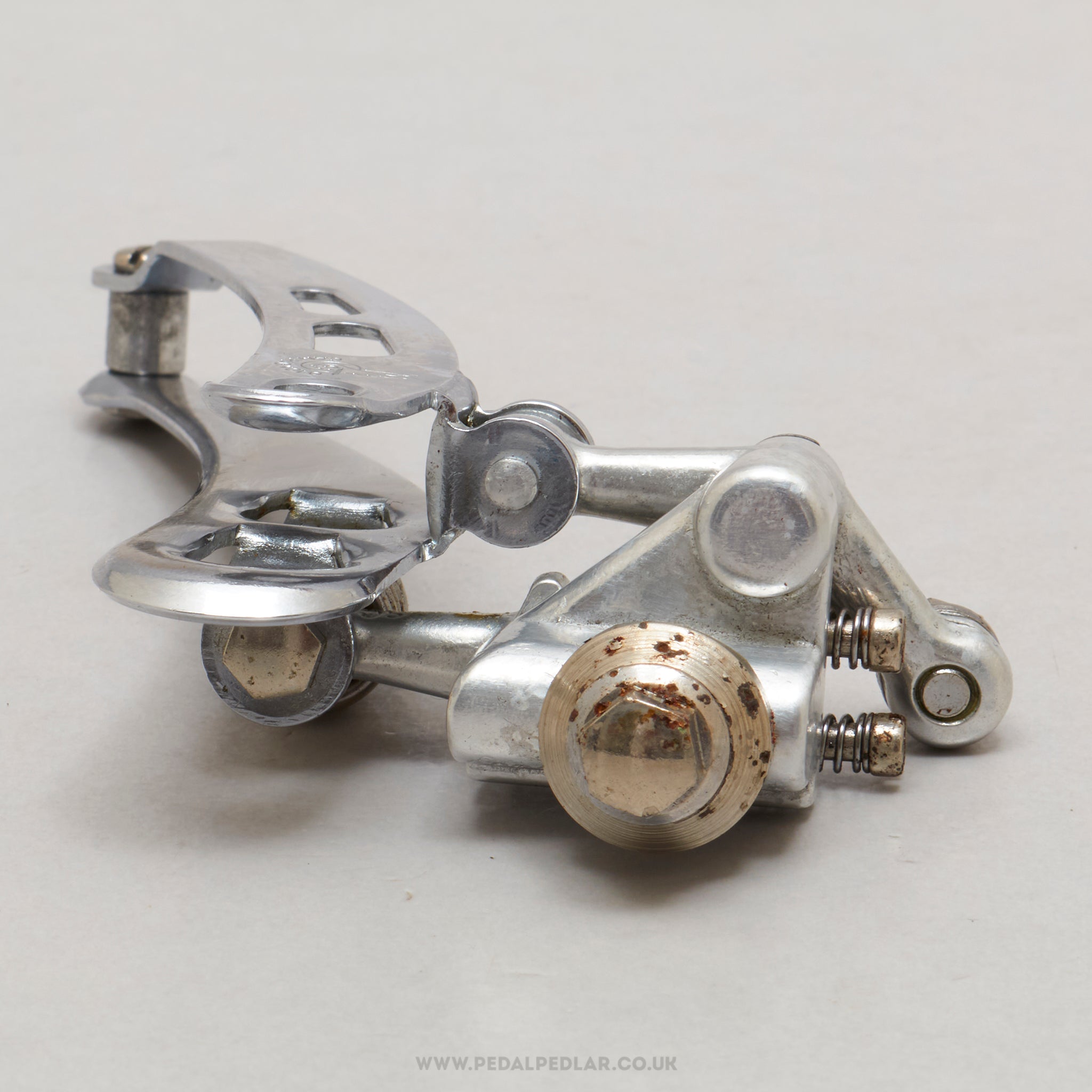 Campagnolo Nuovo/Super Record (1052/BZ) 11th Gen Vintage Braze-On Front Derailleur - Pedal Pedlar - Bike Parts For Sale