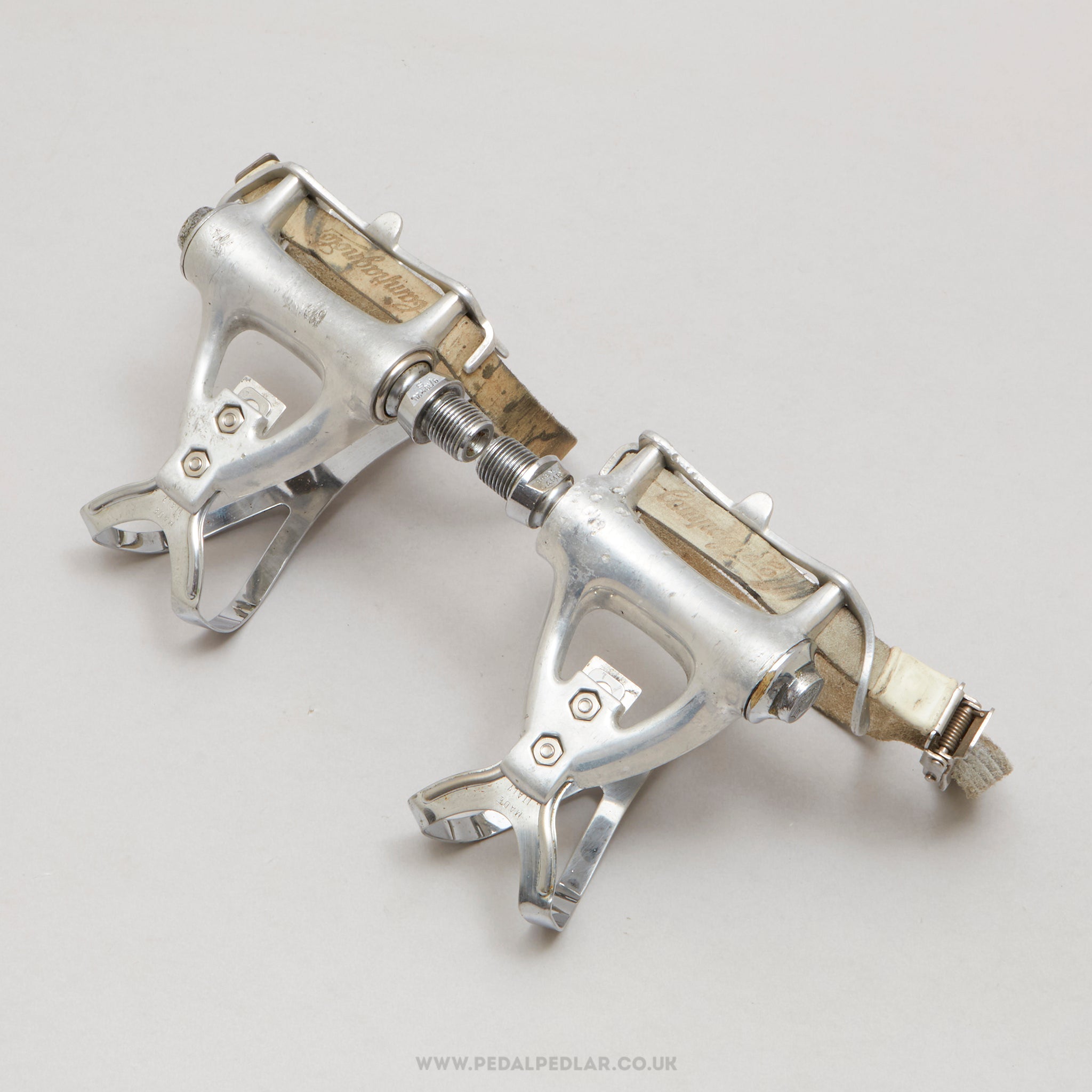 Campagnolo Chorus (C600-AM) w) Clips & Straps Vintage Aero Road Pedals