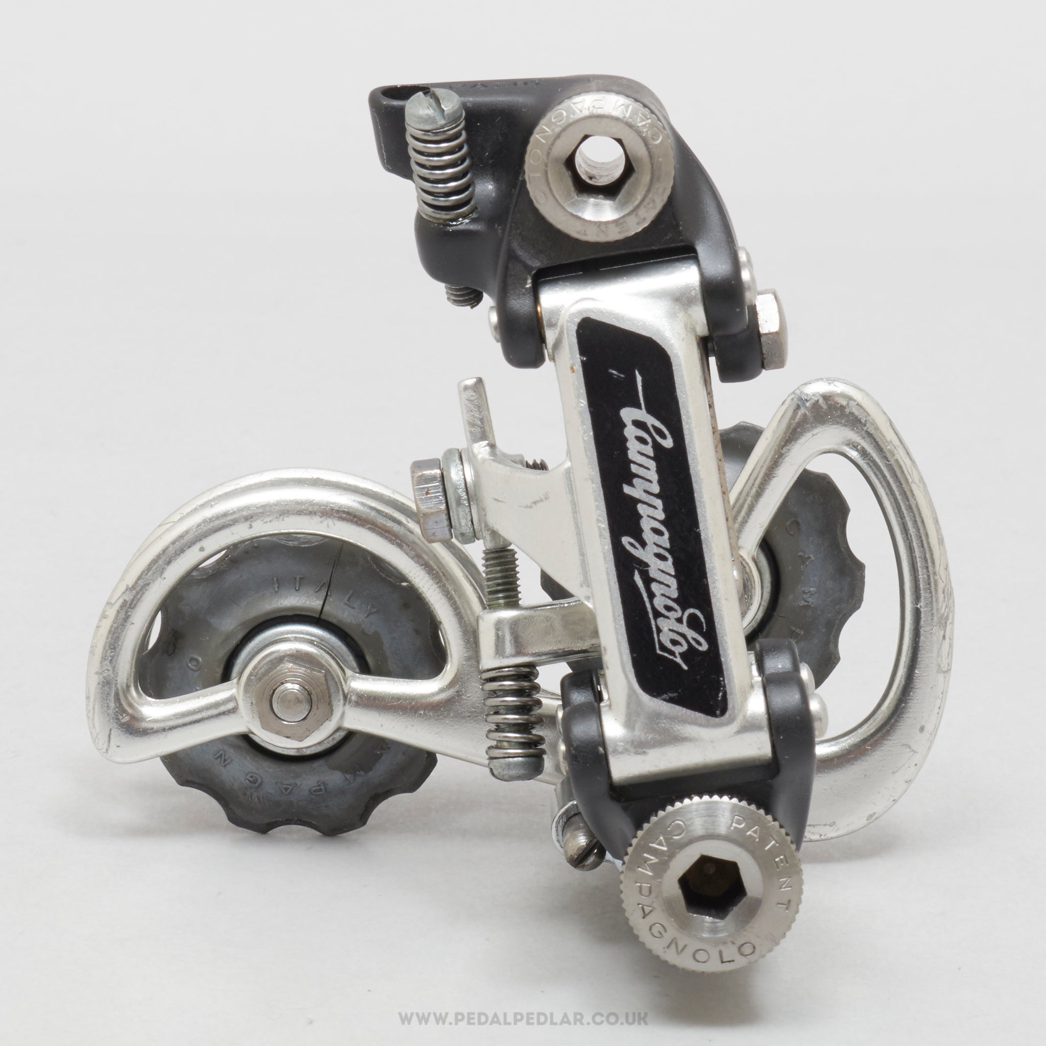 Campagnolo Super Record (4001) 2nd Gen V1 Matt c.1981 Vintage Rear Derailleur - Pedal Pedlar - Bike Parts For Sale