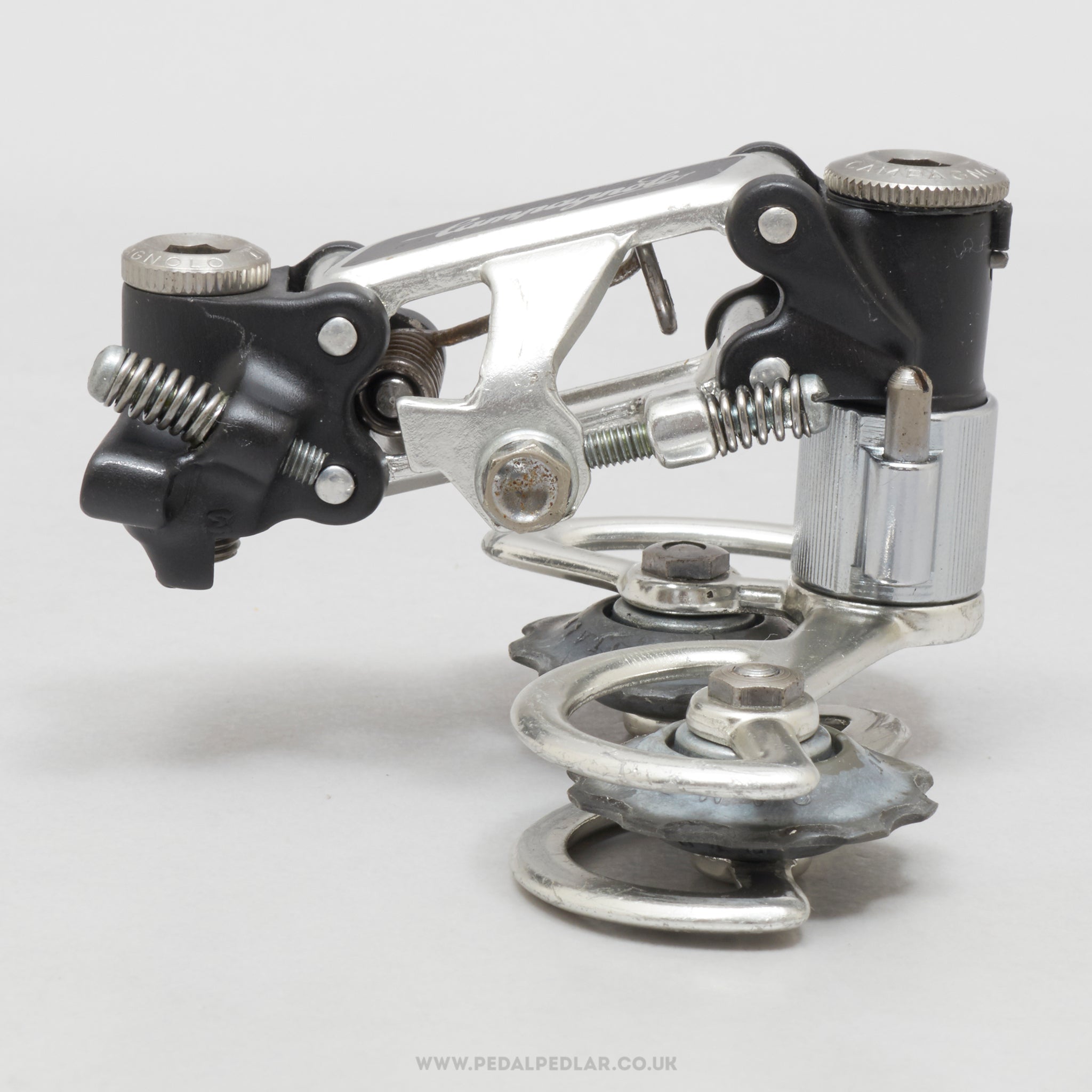Campagnolo Super Record (4001) 2nd Gen V1 Matt c.1981 Vintage Rear Derailleur - Pedal Pedlar - Bike Parts For Sale