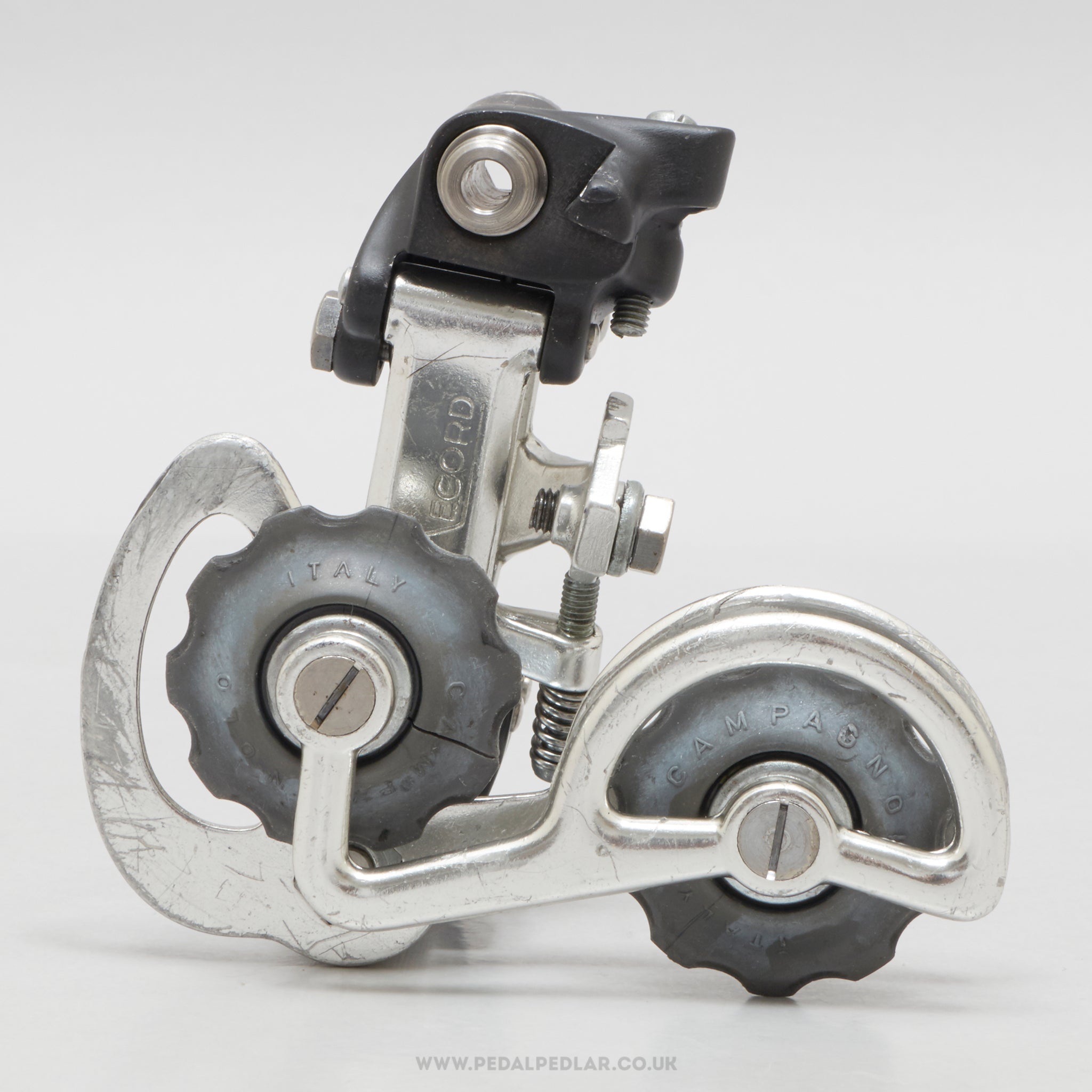 Campagnolo Super Record (4001) 2nd Gen V1 Matt c.1981 Vintage Rear Derailleur - Pedal Pedlar - Bike Parts For Sale