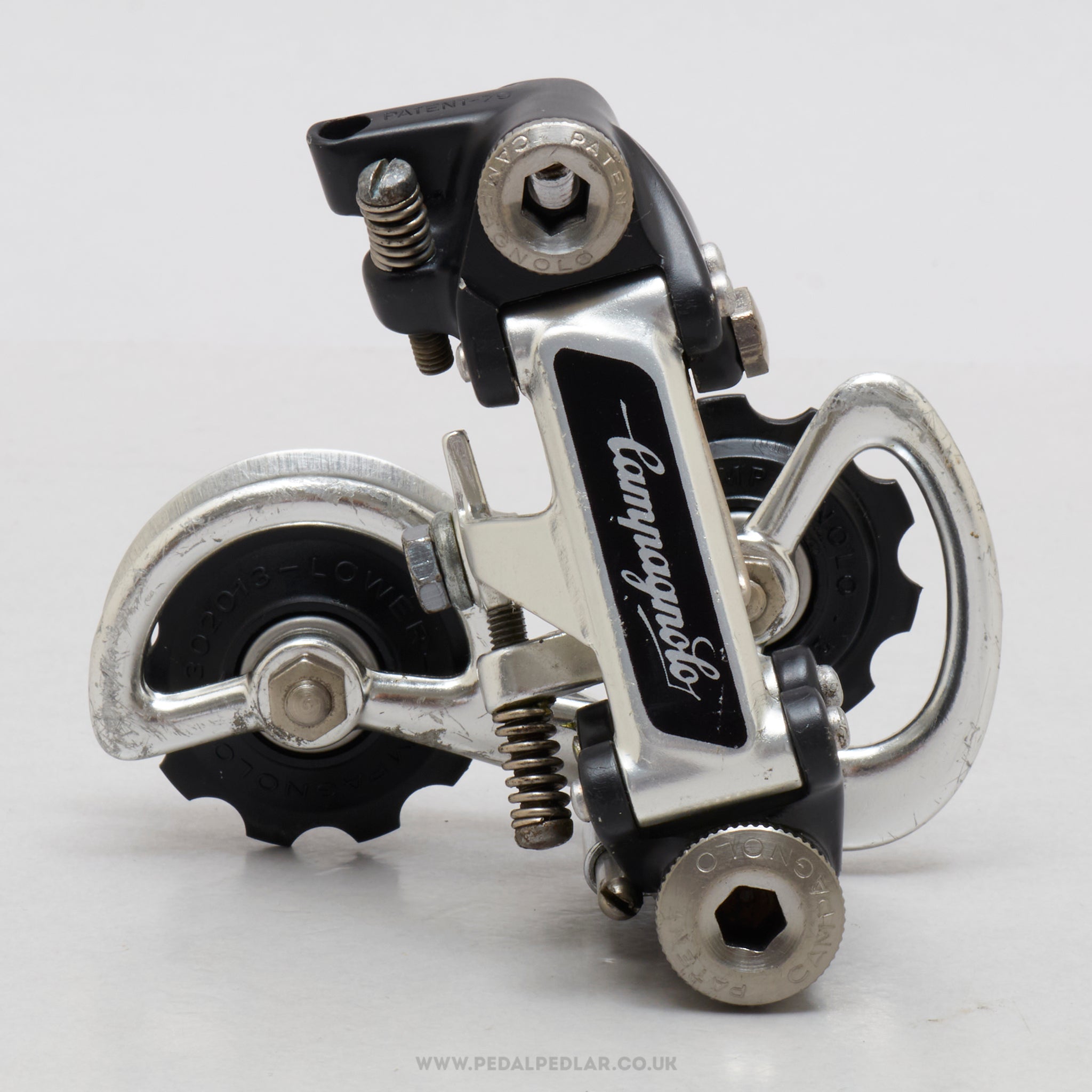 Campagnolo Super Record (4001) 2nd Gen V1 Matt c.1979 Vintage Rear Derailleur - Pedal Pedlar - Bike Parts For Sale