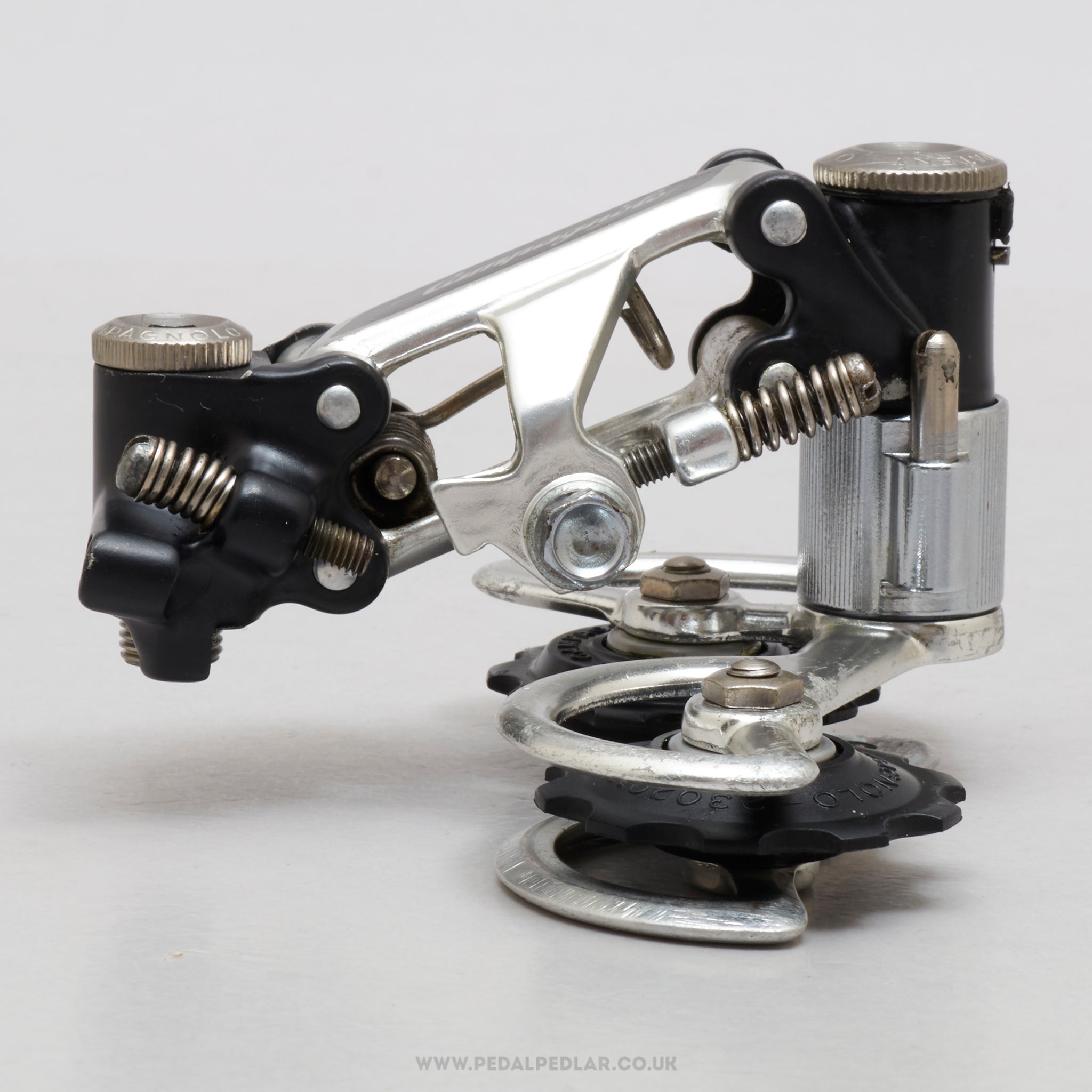 Campagnolo Super Record (4001) 2nd Gen V1 Matt c.1979 Vintage Rear Derailleur - Pedal Pedlar - Bike Parts For Sale