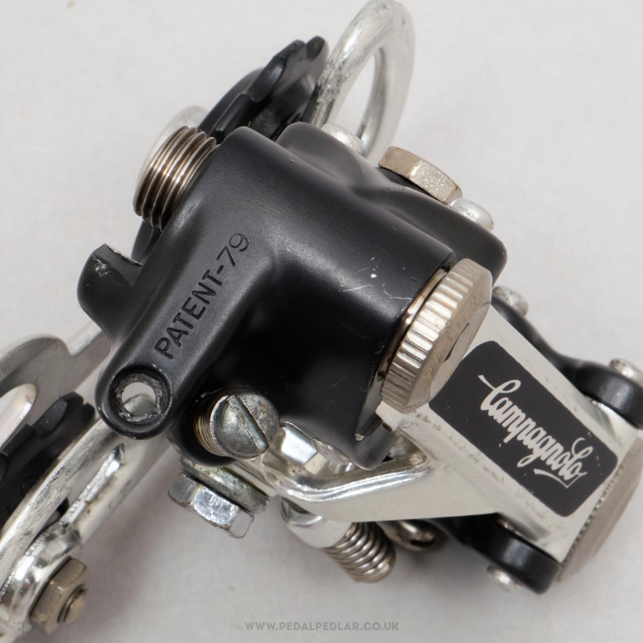 Campagnolo Super Record (4001) 2nd Gen V1 Matt c.1979 Vintage Rear Derailleur - Pedal Pedlar - Bike Parts For Sale