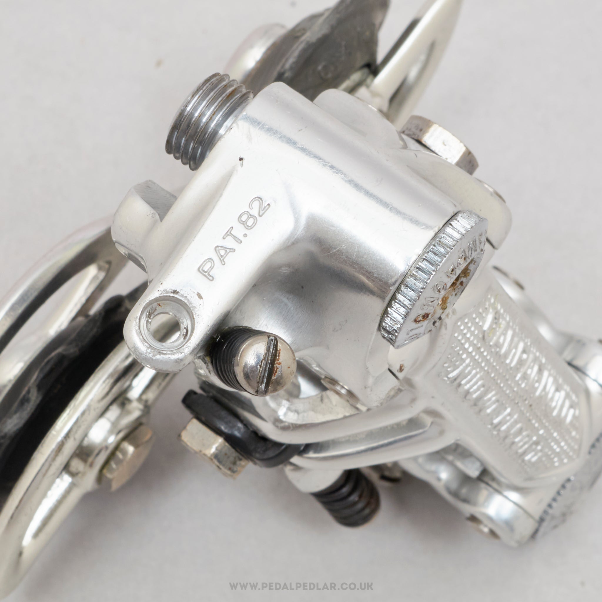 Campagnolo Nuovo Record (1020/A) V4 c.1982 Vintage Rear Derailleur - Pedal Pedlar - Bike Parts For Sale