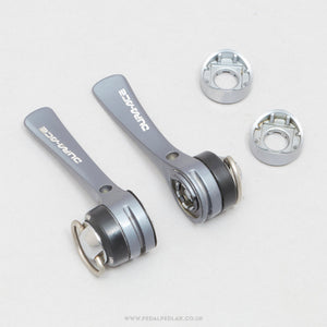 Shimano Dura-Ace (SL-7401) Vintage Braze-On Downtube Shifters - Pedal Pedlar - Bike Parts For Sale