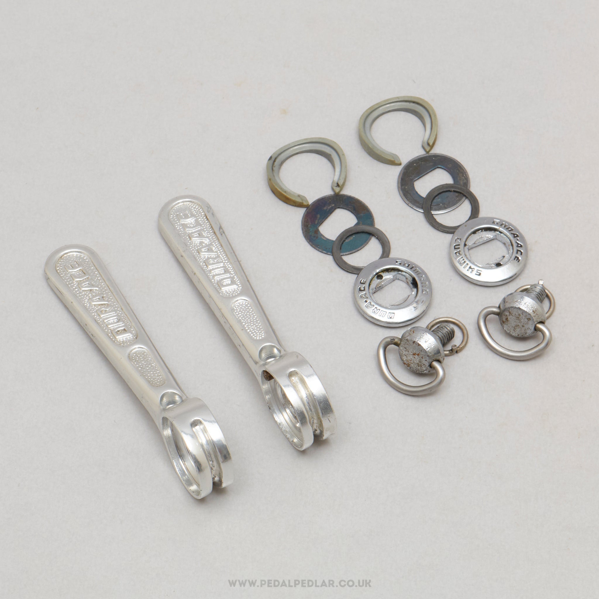 Shimano Dura-Ace (SL-7220) B-Type Vintage Braze-On Downtube Shifters - Pedal Pedlar - Bike Parts For Sale