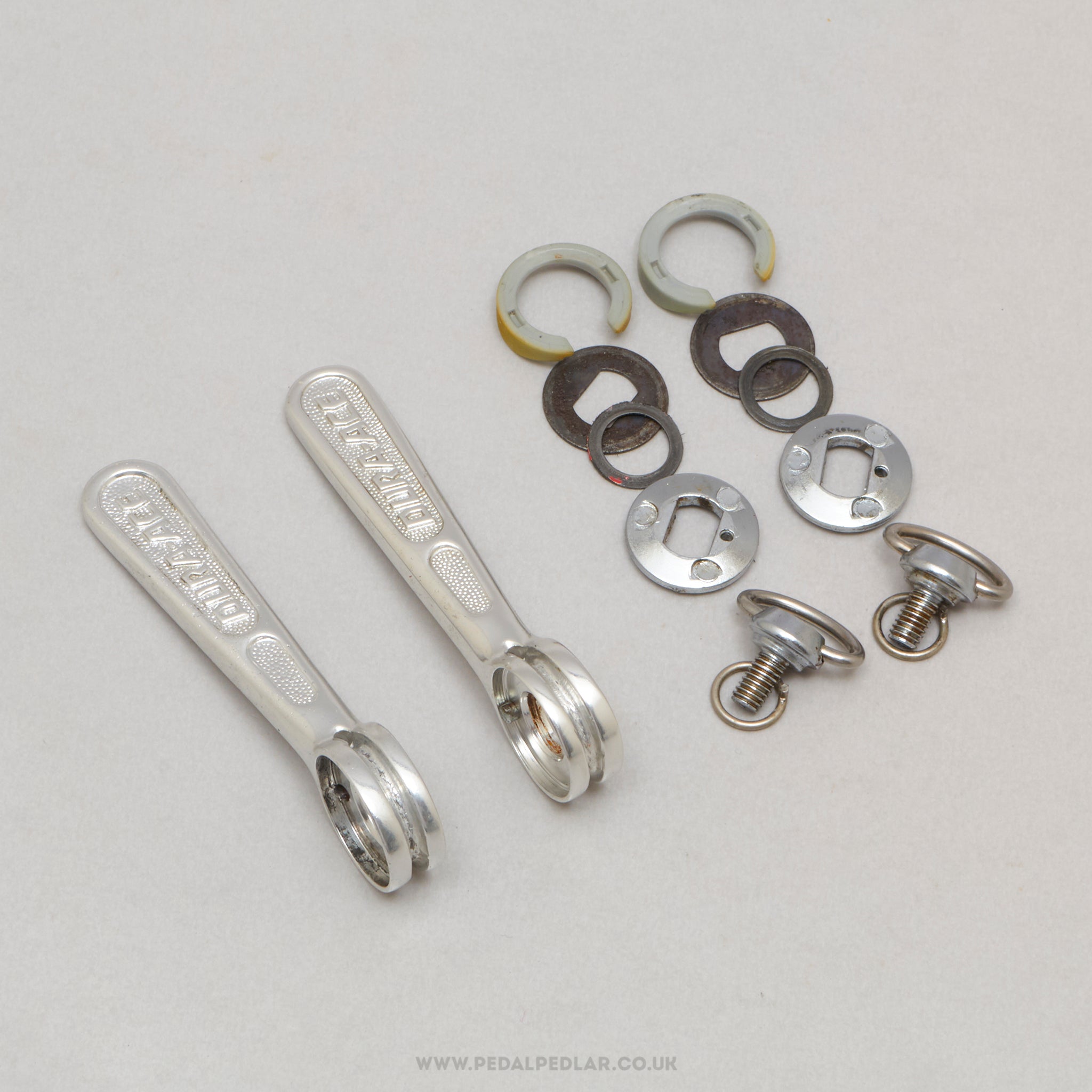 Shimano Dura-Ace (SL-7220) B-Type Vintage Braze-On Downtube Shifters - Pedal Pedlar - Bike Parts For Sale