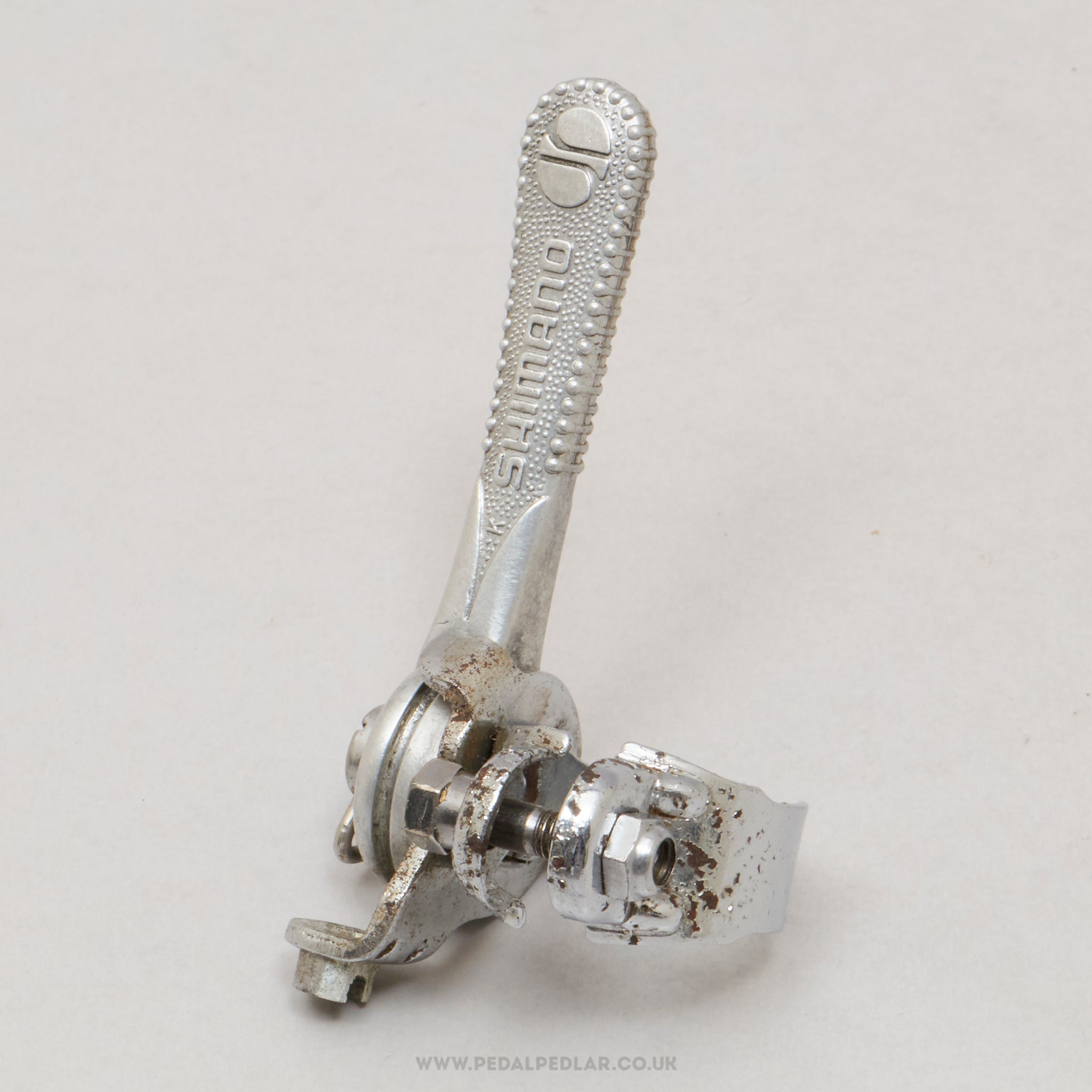Shimano 600 / Titlist (LB-100) Almi Lever c.1974 Vintage Clamp-On Right Downtube Shifter - Pedal Pedlar - Bike Parts For Sale