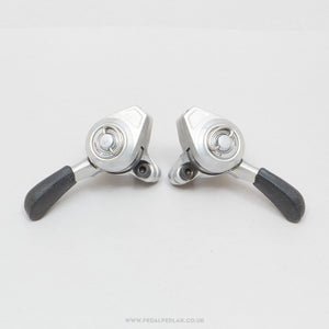 Shimano Deore XT (SL-M700) Deer Head Vintage 6 Speed Thumb Shifters - Pedal Pedlar - Bike Parts For Sale