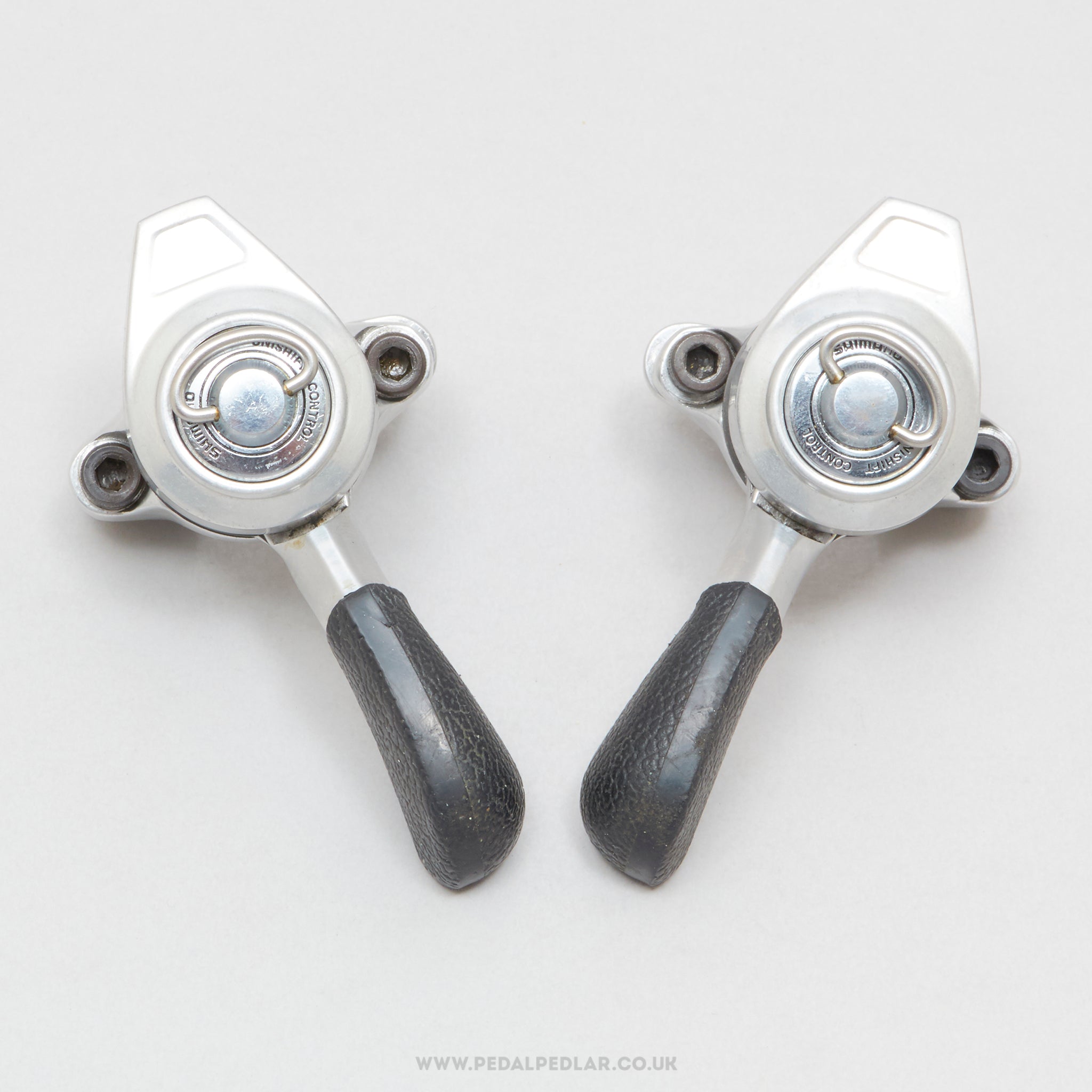 Shimano Deore XT (SL-M700) Deer Head Vintage 6 Speed Thumb Shifters - Pedal Pedlar - Bike Parts For Sale