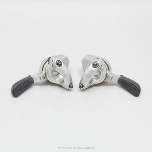 Shimano Deore XT (SL-M700) Deer Head Vintage 6 Speed Thumb Shifters - Pedal Pedlar - Bike Parts For Sale
