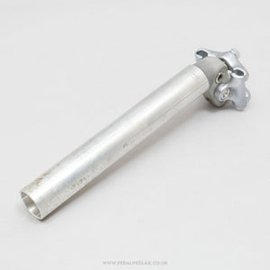 Campagnolo Nuovo Record (1044) Twin Bolt Vintage 27.2 mm Seatpost - Pedal Pedlar - Bike Parts For Sale