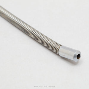 Campagnolo Nuovo/Super Record (617) Vintage 19 cm Steel Derailleur Gear Cable Housing - Pedal Pedlar - Bike Parts For Sale