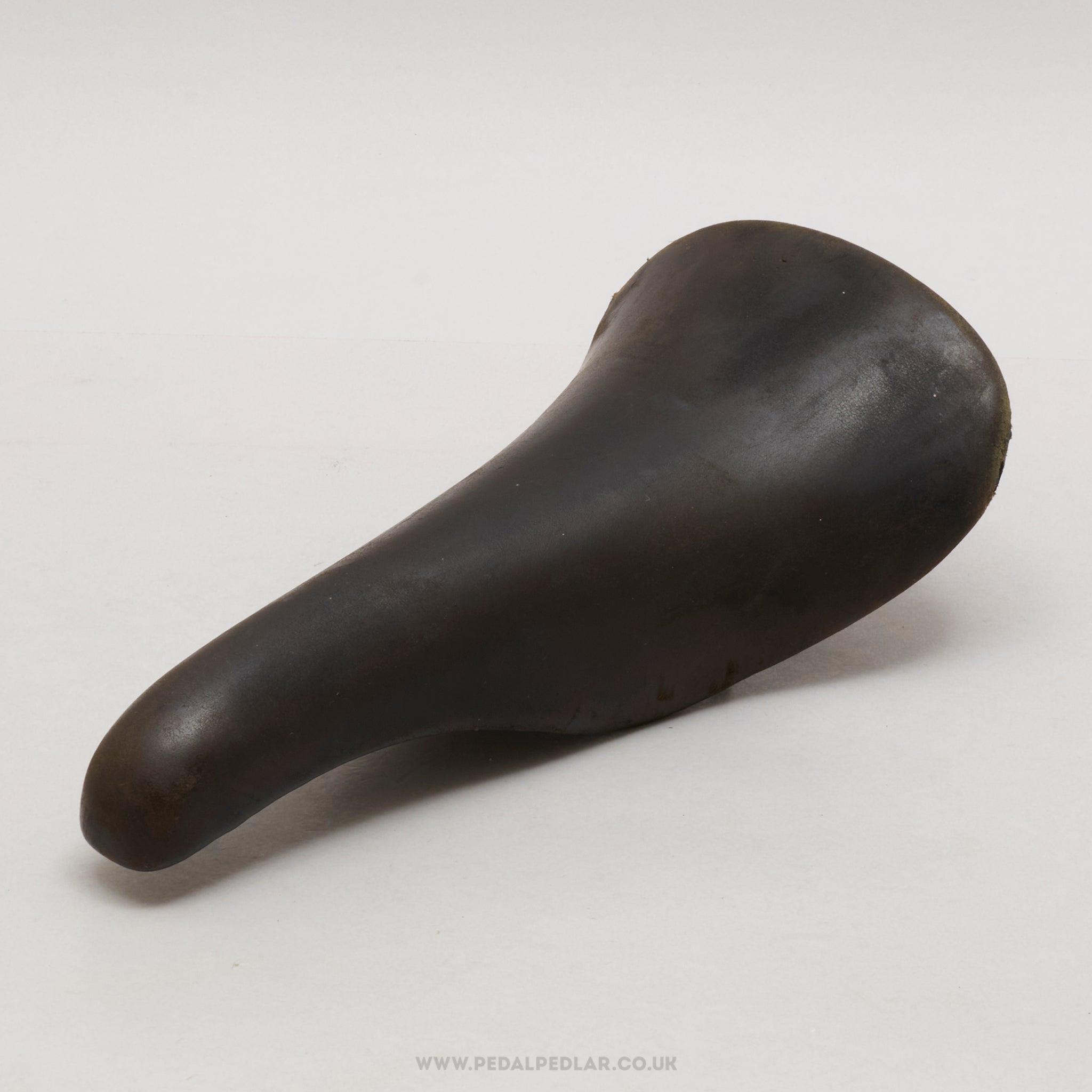 Selle San Marco Concor Supercorsa Vintage Black Leather Saddle - Pedal Pedlar - Bike Parts For Sale