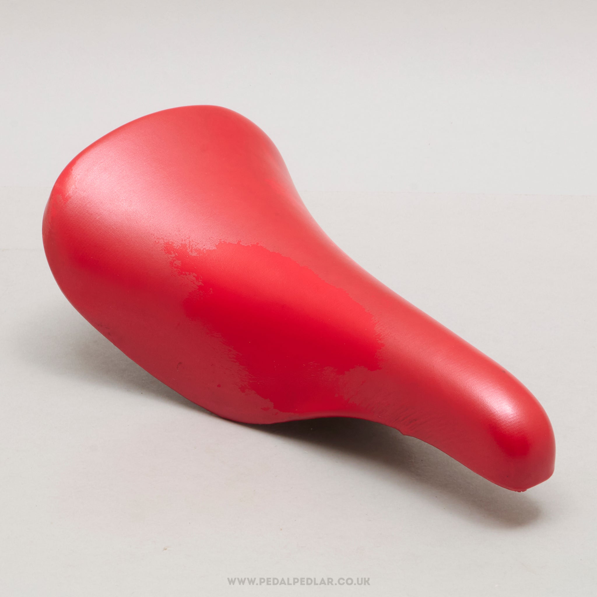 Selle San Marco Concor Supercorsa Vintage Red Leather Saddle - Pedal Pedlar - Bike Parts For Sale