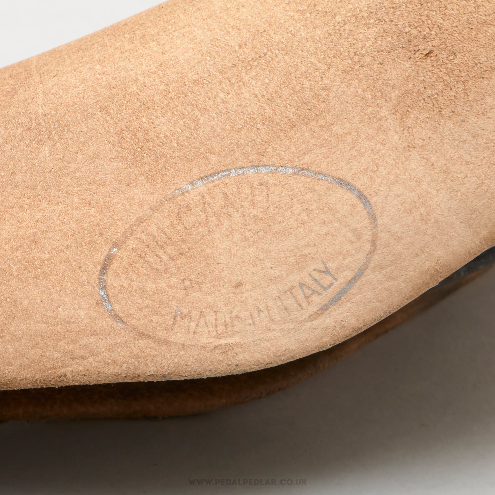 Cinelli Unicanitor (Mod. 75 #3) Buffalo Silver Logo Vintage Light Brown Leather Saddle - Pedal Pedlar - Bike Parts For Sale