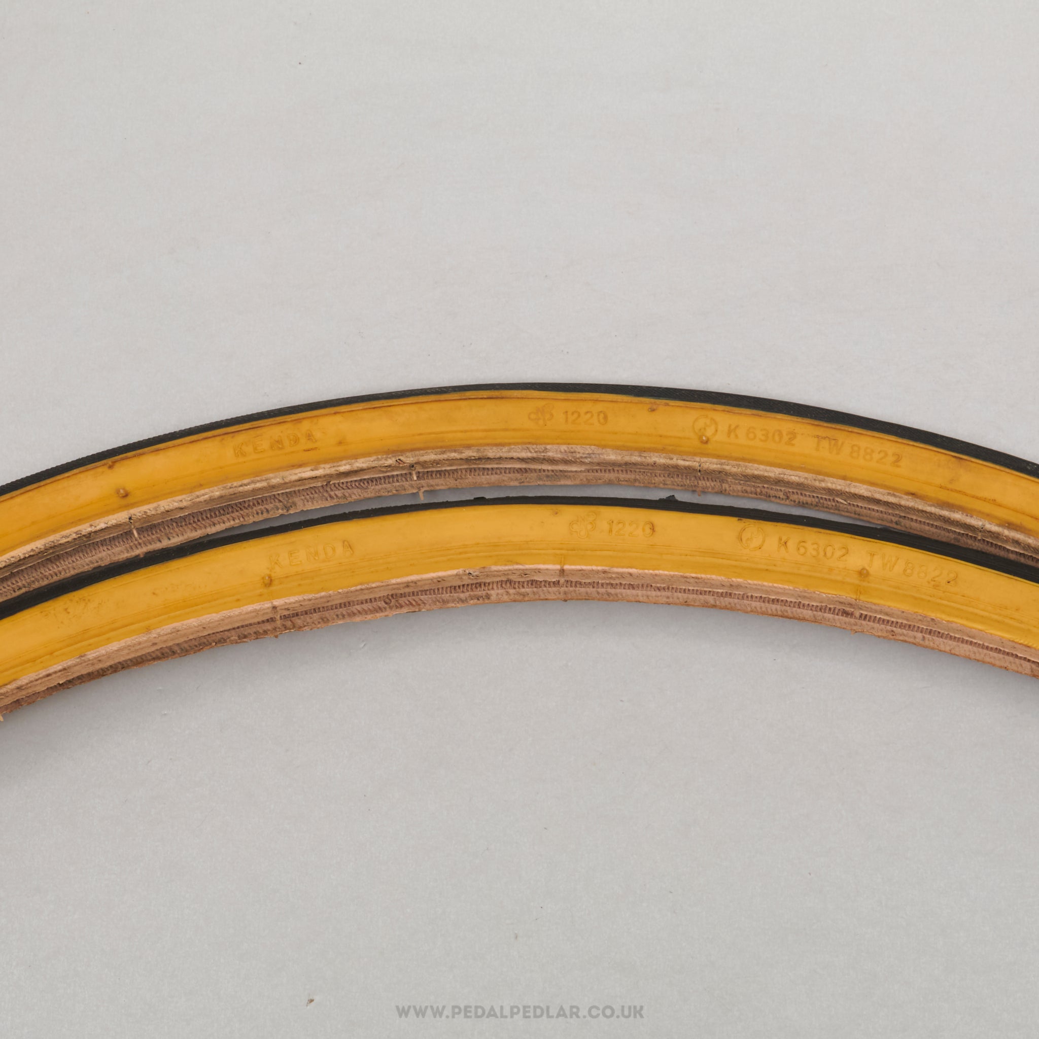 Kenda K6302 Black/Gum Vintage 700 x 20c Tyres - Pedal Pedlar - Bike Parts For Sale