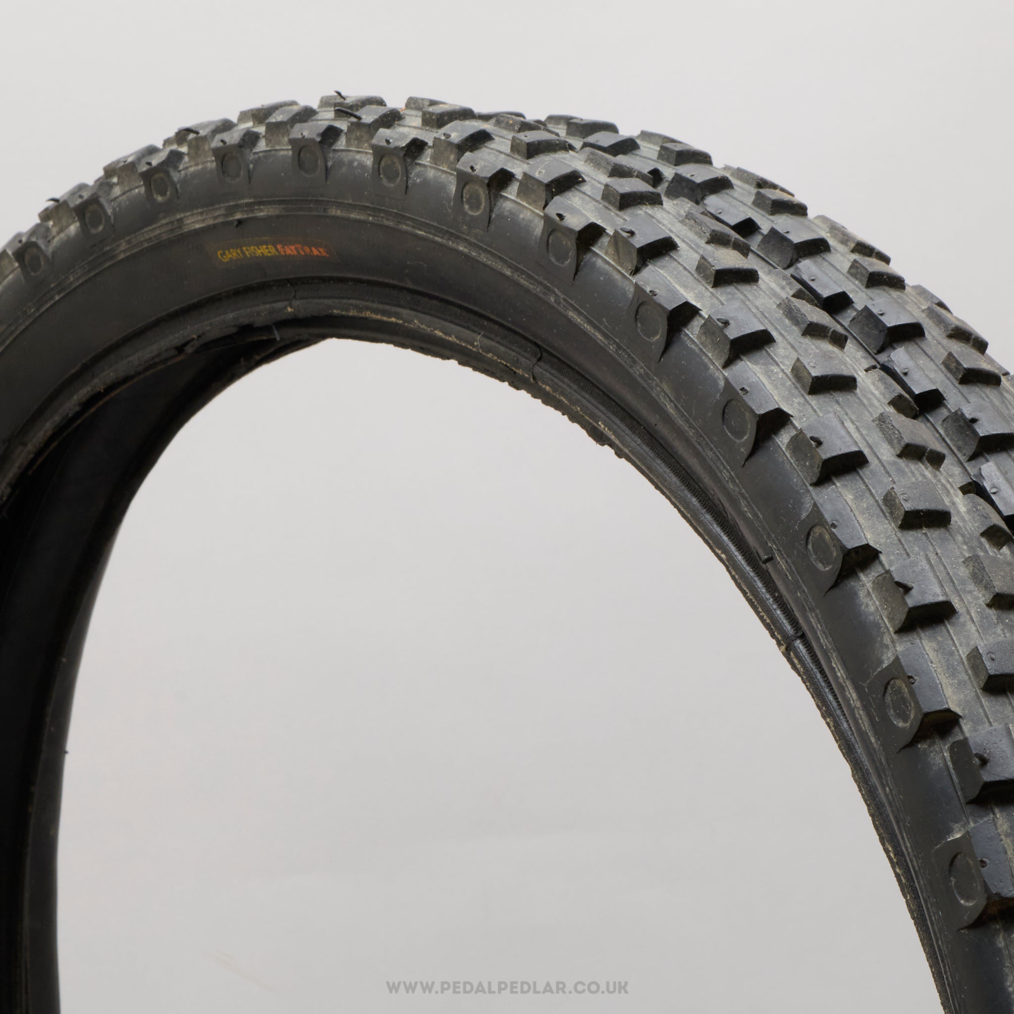 Gary Fisher FatTrax Black Vintage 26 x 2.2" MTB Tyres - Pedal Pedlar - Bike Parts For Sale