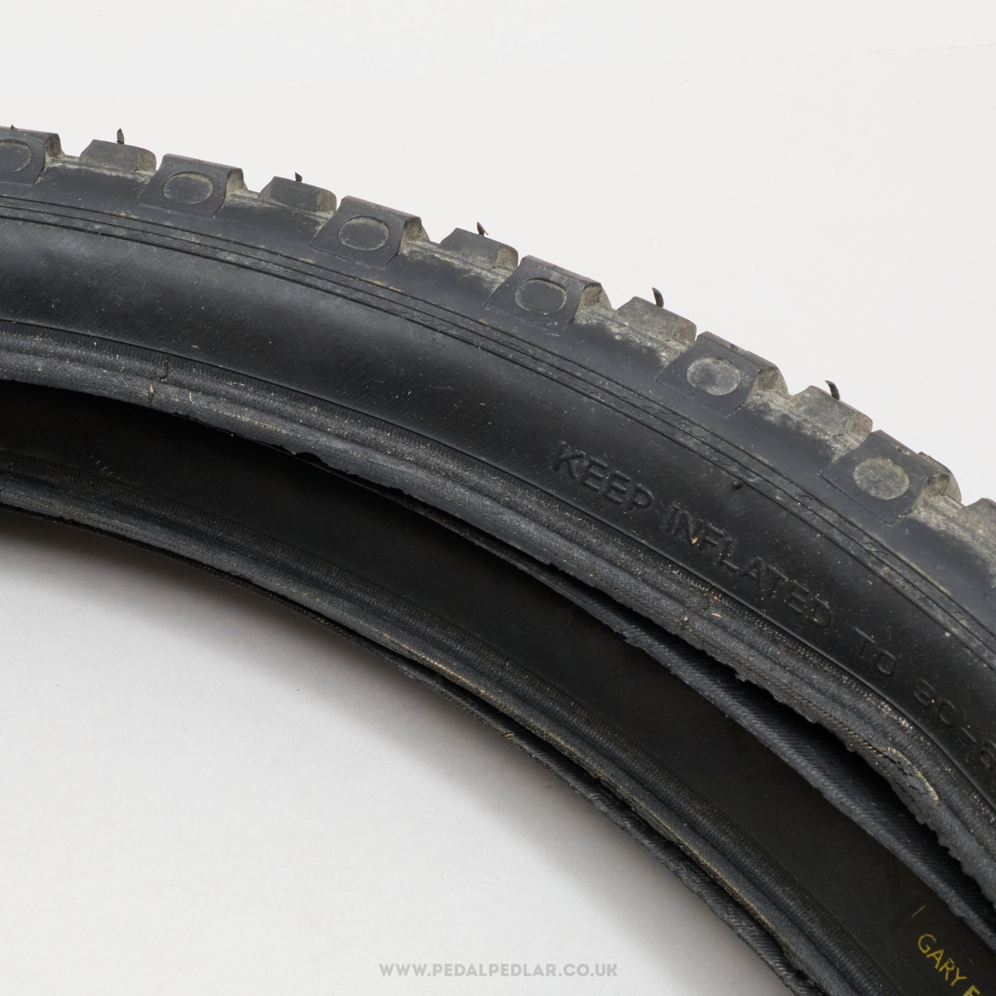 Gary Fisher FatTrax Black Vintage 26 x 2.2" MTB Tyres - Pedal Pedlar - Bike Parts For Sale