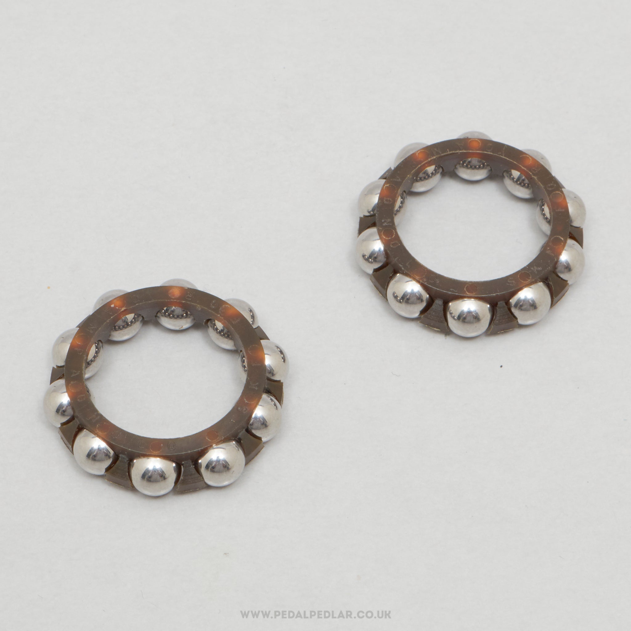 Campagnolo Croce D'Aune / Chorus / Euclid Vintage 1/4" Resin Caged Bottom Bracket Bearings - Pedal Pedlar - Bike Parts For Sale