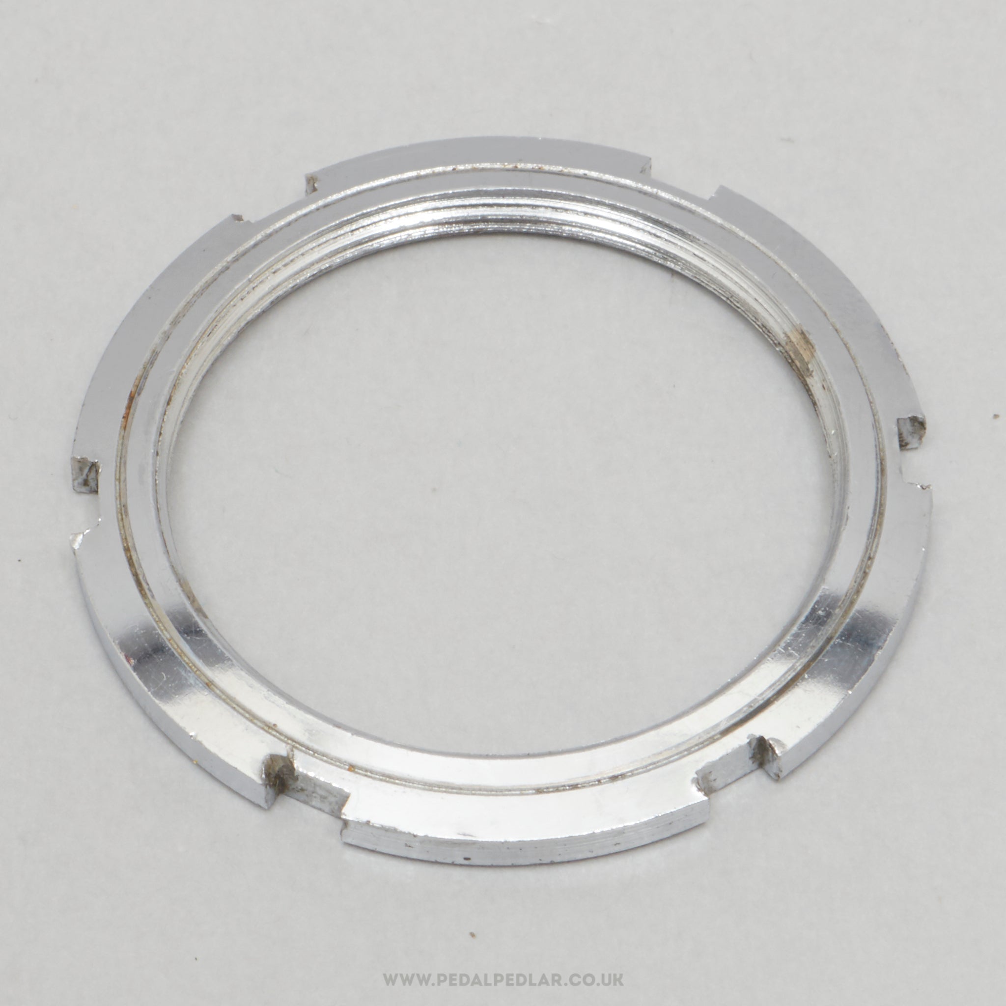 Campagnolo Nuovo/Super/C-Record (747) Vintage English Thread Bottom Bracket Lockring - Pedal Pedlar - Bike Parts For Sale