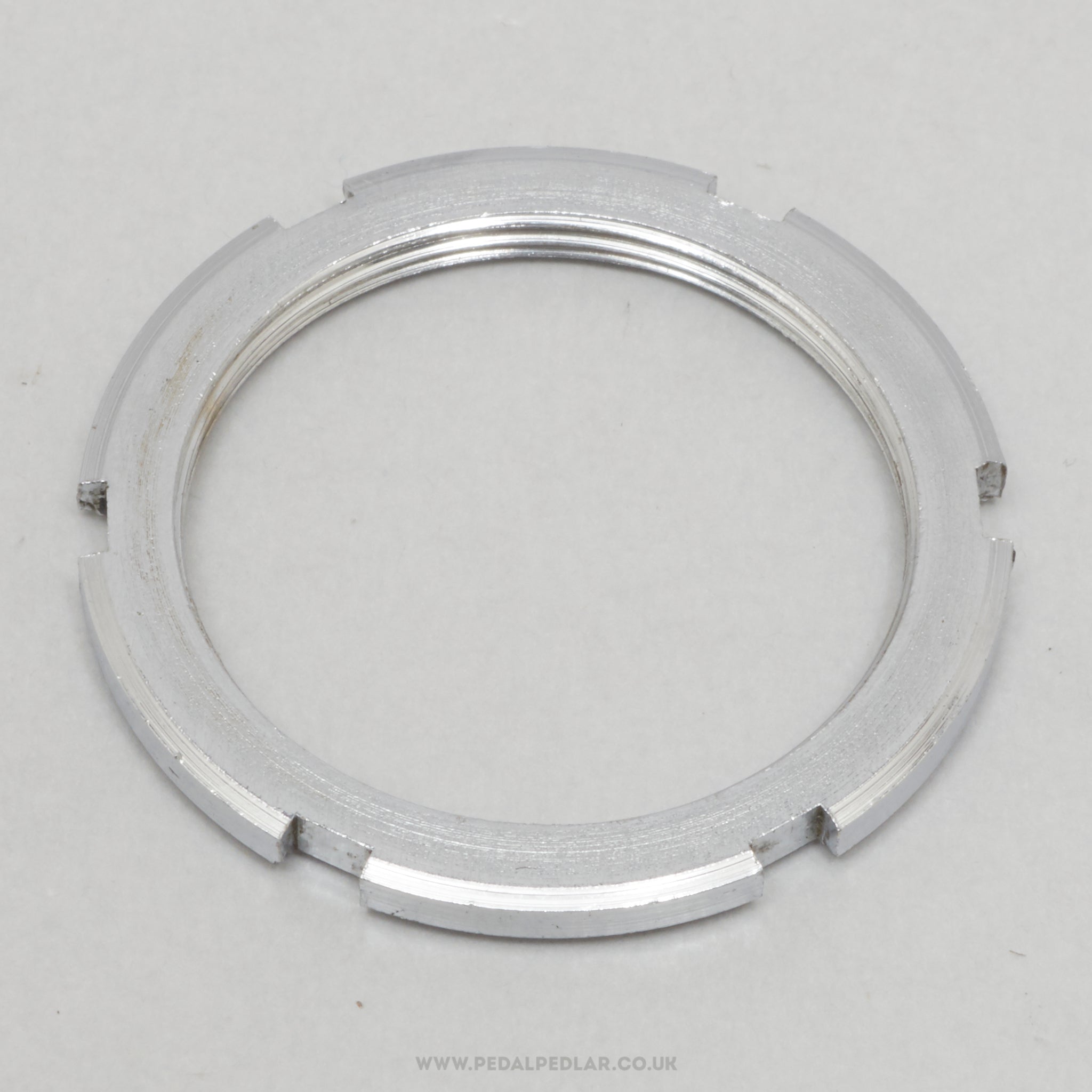Campagnolo Nuovo/Super/C-Record (747) Vintage English Thread Bottom Bracket Lockring - Pedal Pedlar - Bike Parts For Sale
