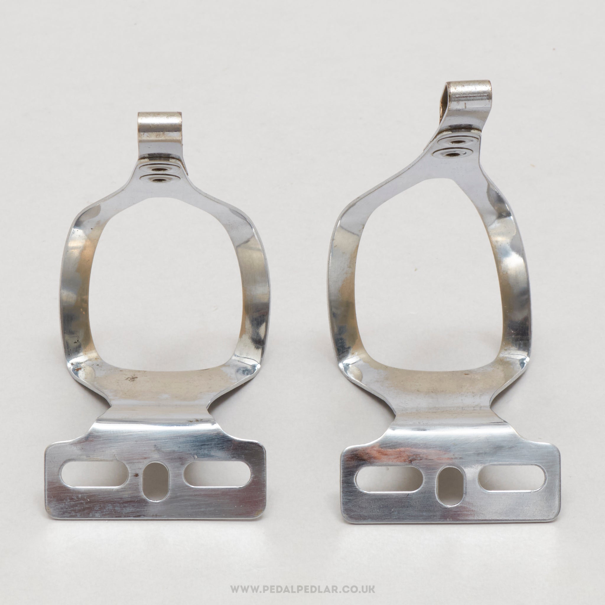 Christophe 50 / 506 AFA Size M Vintage Steel Toe Clips - Pedal Pedlar - Bike Parts For Sale