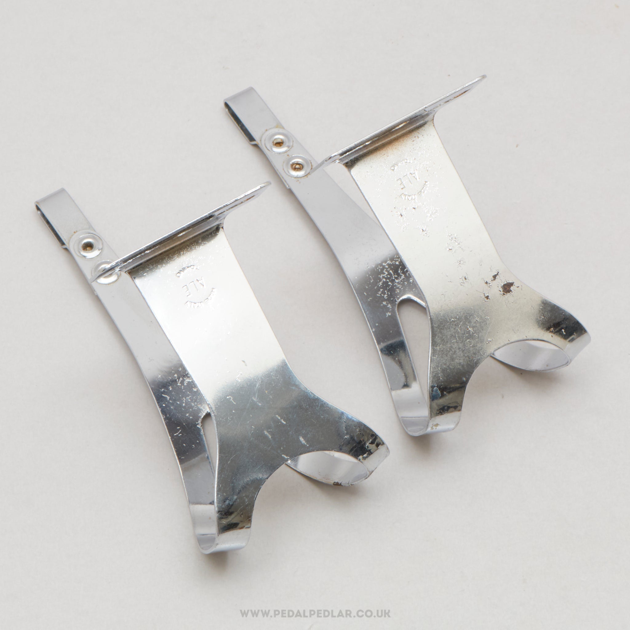 ALE Art. 91 Size XL Vintage Steel Toe Clips - Pedal Pedlar - Bike Parts For Sale
