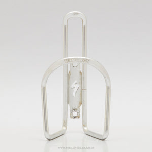 Specialized Classic Silver Bottle Cage - Pedal Pedlar - Cycle Accessories For Sale