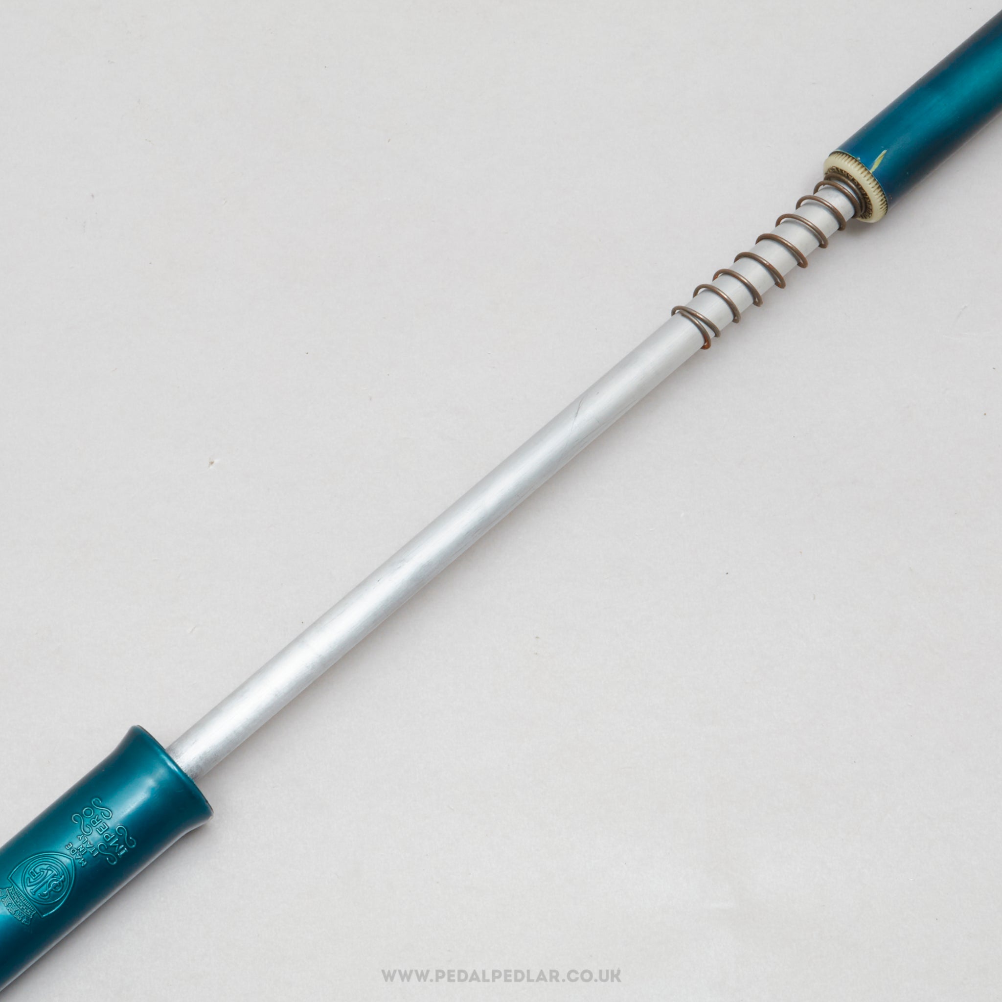 Silca Impero Morini Vintage Teal Blue 48.5 - 52.5 cm Frame Fit Bike Pump - Pedal Pedlar - Cycle Accessories For Sale