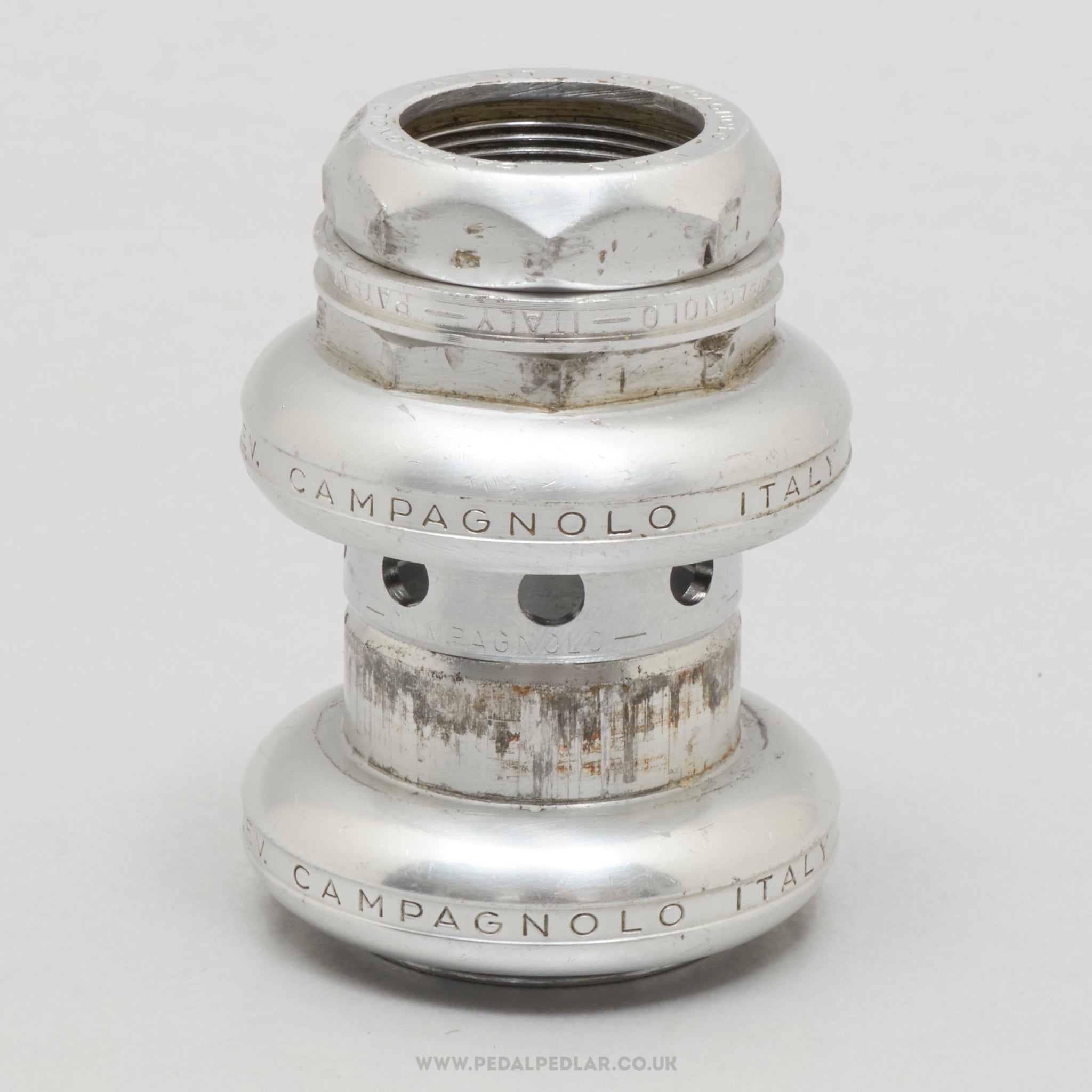 Campagnolo Super Record (4041) Strada 2nd Gen Vintage 1" Threaded Italian Headset - Pedal Pedlar - Bike Parts For Sale