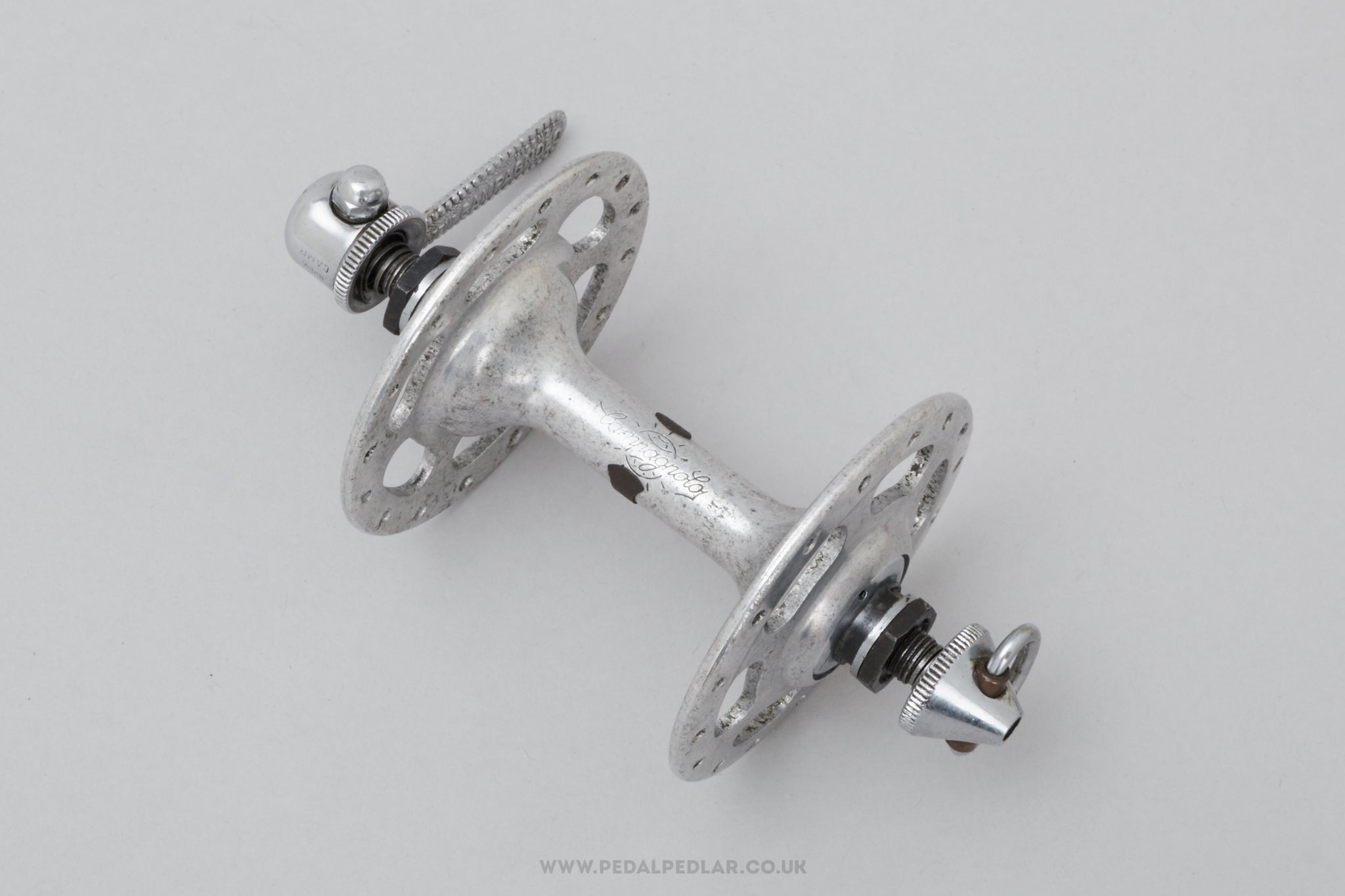 Campagnolo Record (1035/A) 'No Record' c.1961 Vintage 32h Front Hub - Pedal Pedlar - Bike Parts For Sale