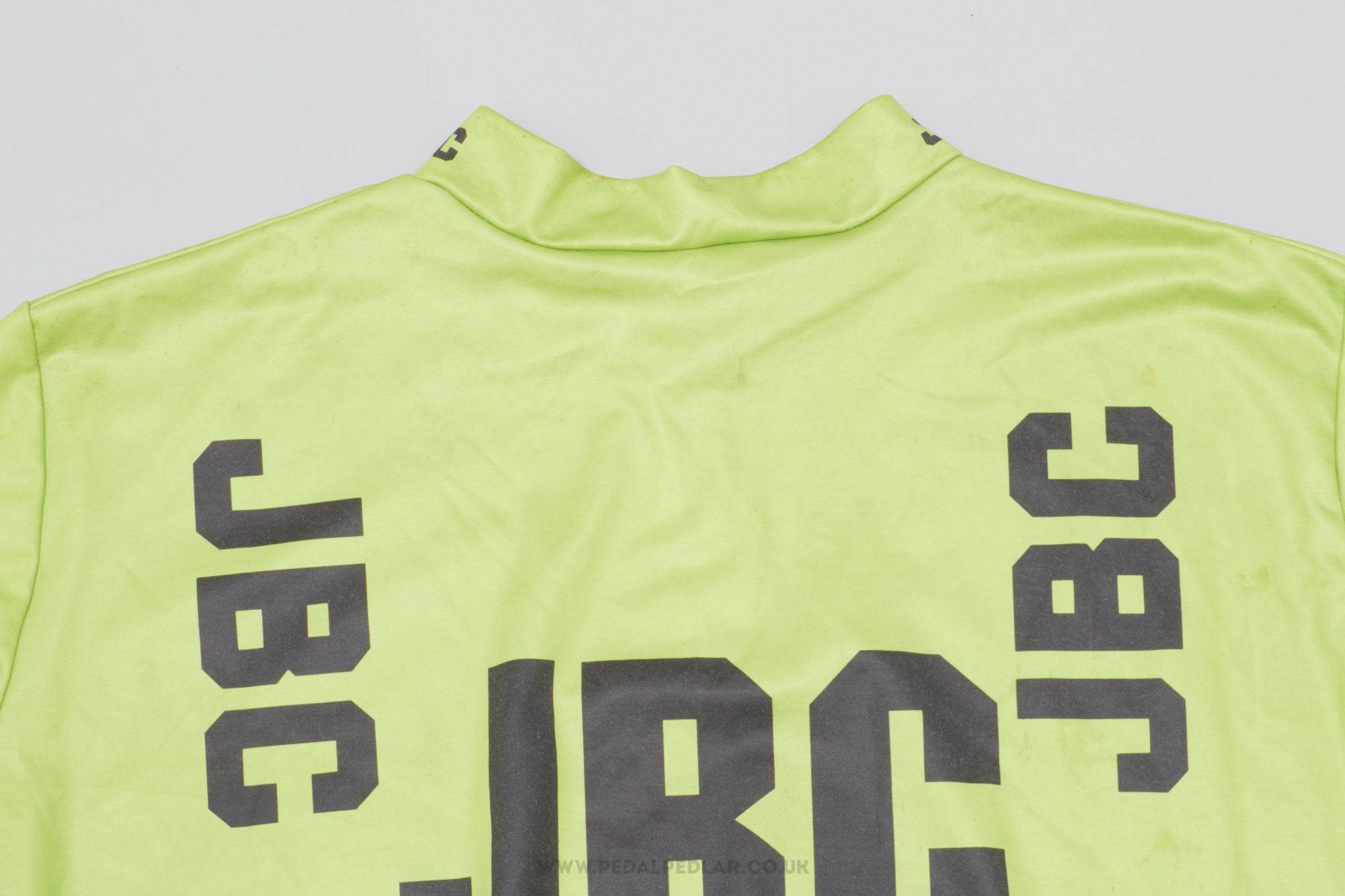 JBC Chiori Green, Purple & Yellow XL Vintage Cycling Jersey - Pedal Pedlar - Clothing For Sale