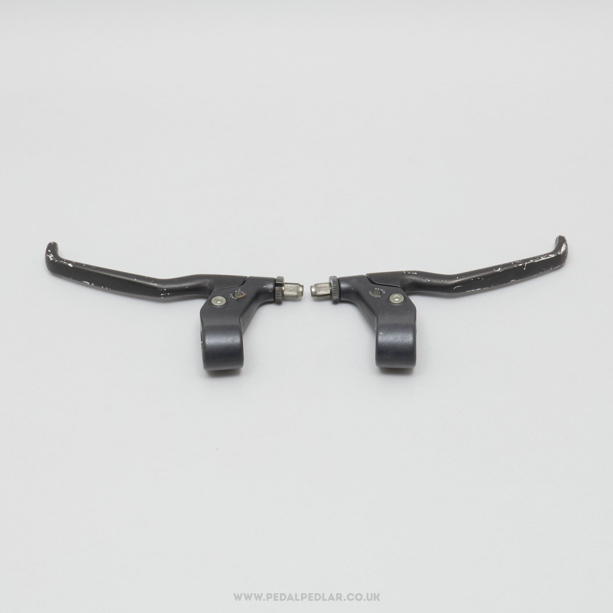 Shimano Deore (BL-MT60) Black c.1987 Vintage MTB Brake Levers - Pedal Pedlar - Bike Part For Sale