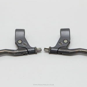 Shimano Deore (BL-MT60) Black c.1987 Vintage MTB Brake Levers - Pedal Pedlar - Bike Part For Sale