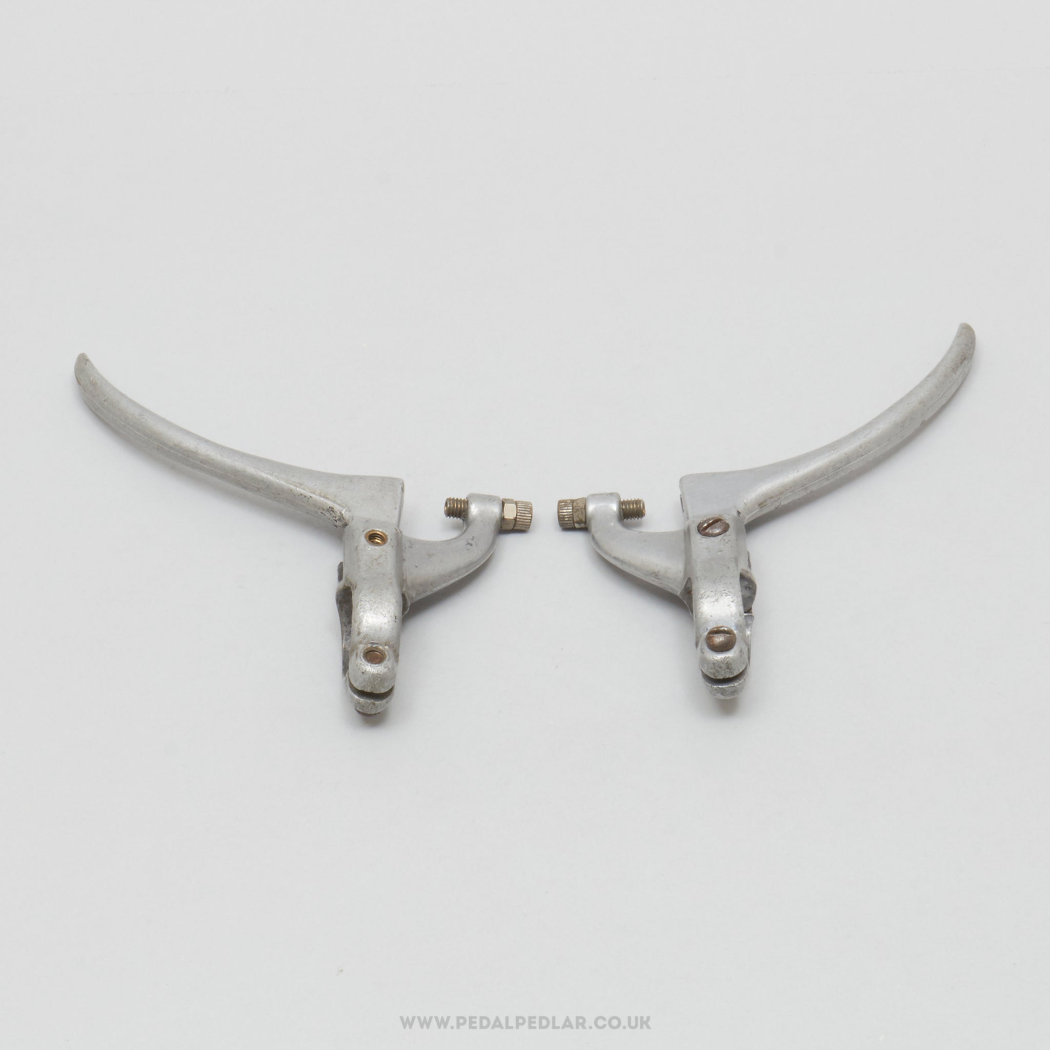 POIGNÉES DE FREIN Vélos Anciens 1950 Aluminium Alloy Brake levers Old POIGNÉES DE FREIN Vélos Anciens 1950 Aluminium Alloy Brake levers Old