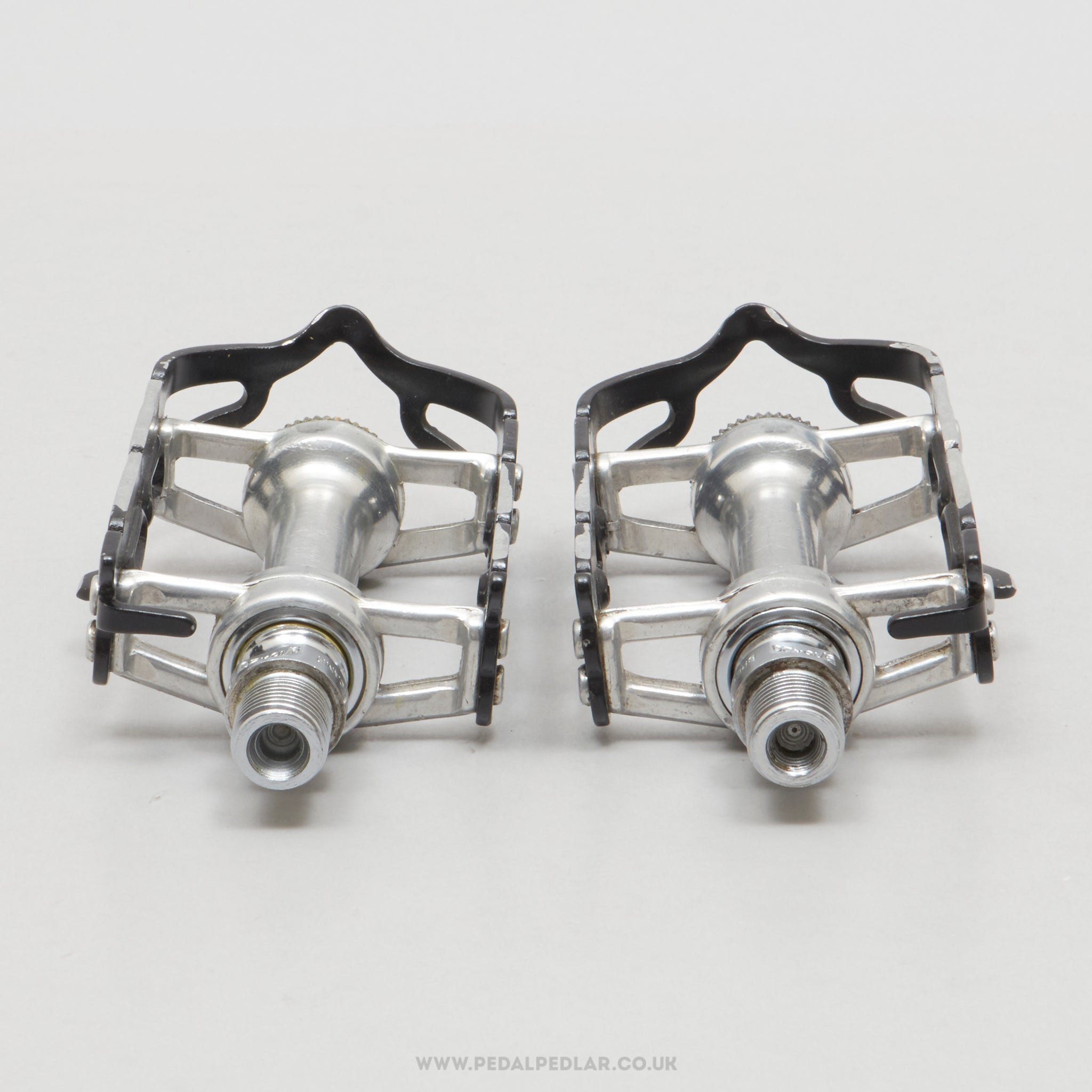 Campagnolo Record Strada Superleggeri / SL (1037/A) Vintage Quill Road Pedals - Pedal Pedlar - Bike Parts For Sale