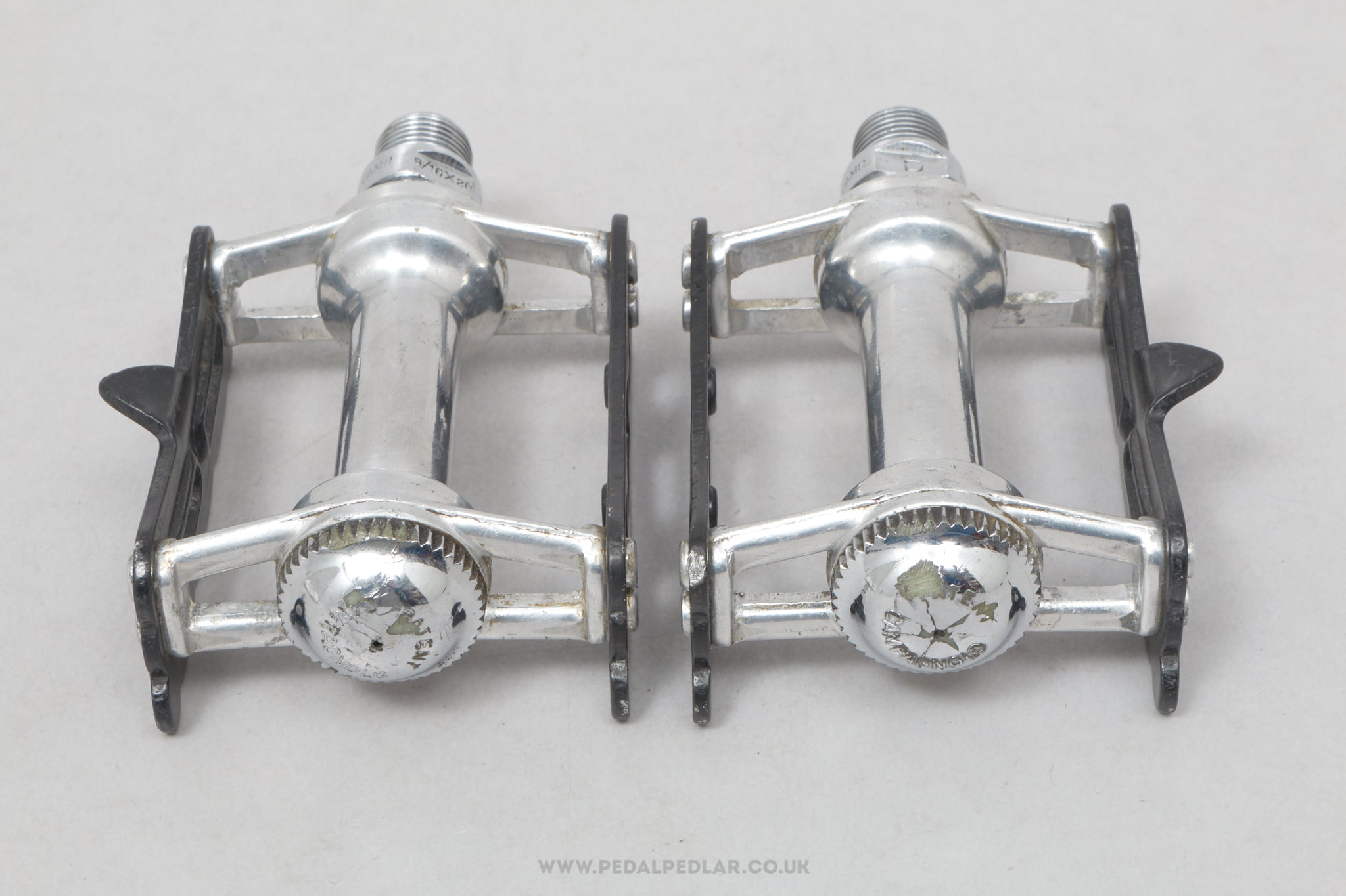 Campagnolo Record Pista Superleggari / SL (1038/a) Vintage Track Pedals - Pedal Pedlar - Bike Parts For Sale